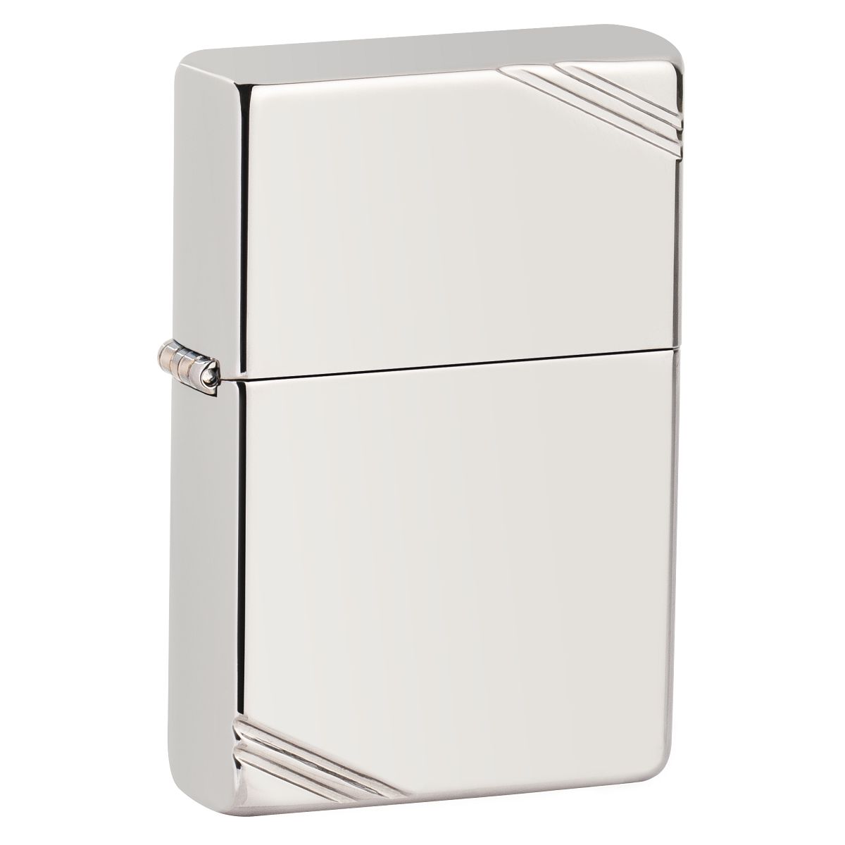 Zippo Lighter: Vintage, Solid Sterling Silver - High Polish 14