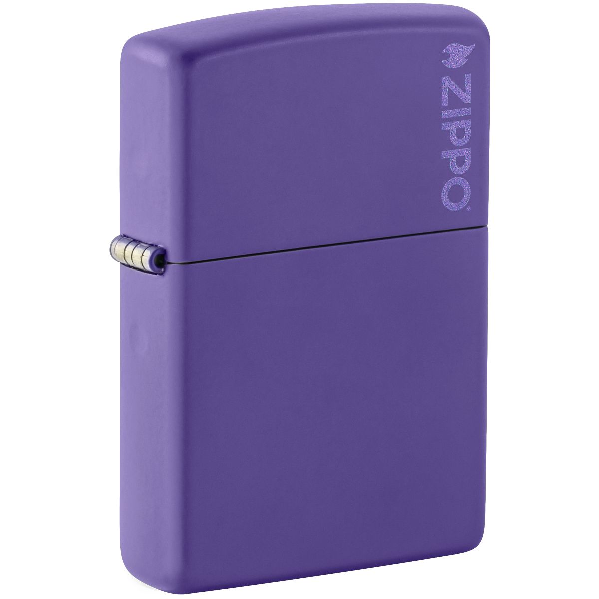 Zippo Lighter: Zippo Logo - Pink Matte 237ZL