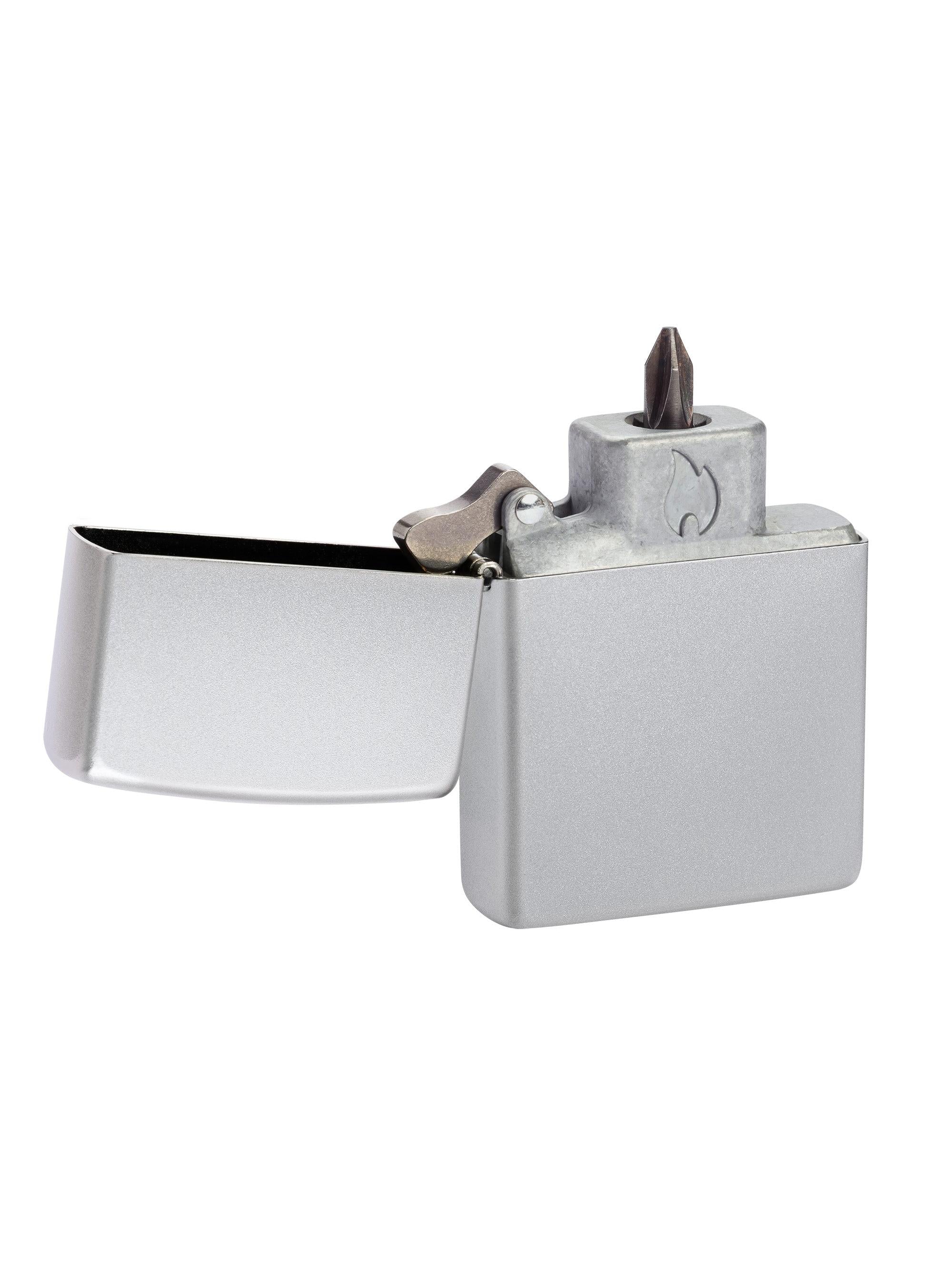 Zippo Bit Safe Insert with Satin Chrome Case - 40701