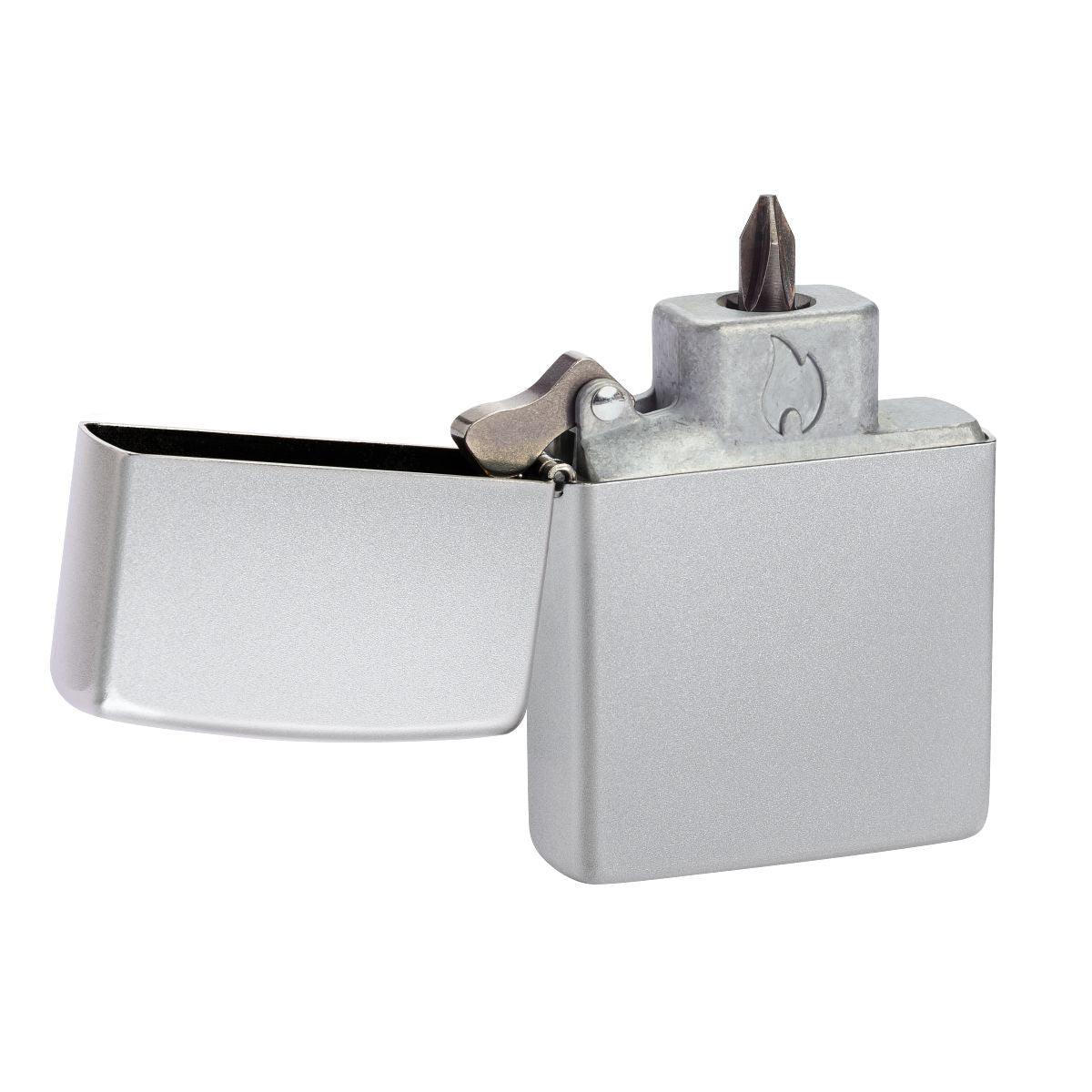 Zippo Bit Safe Insert with Satin Chrome Case - 40701