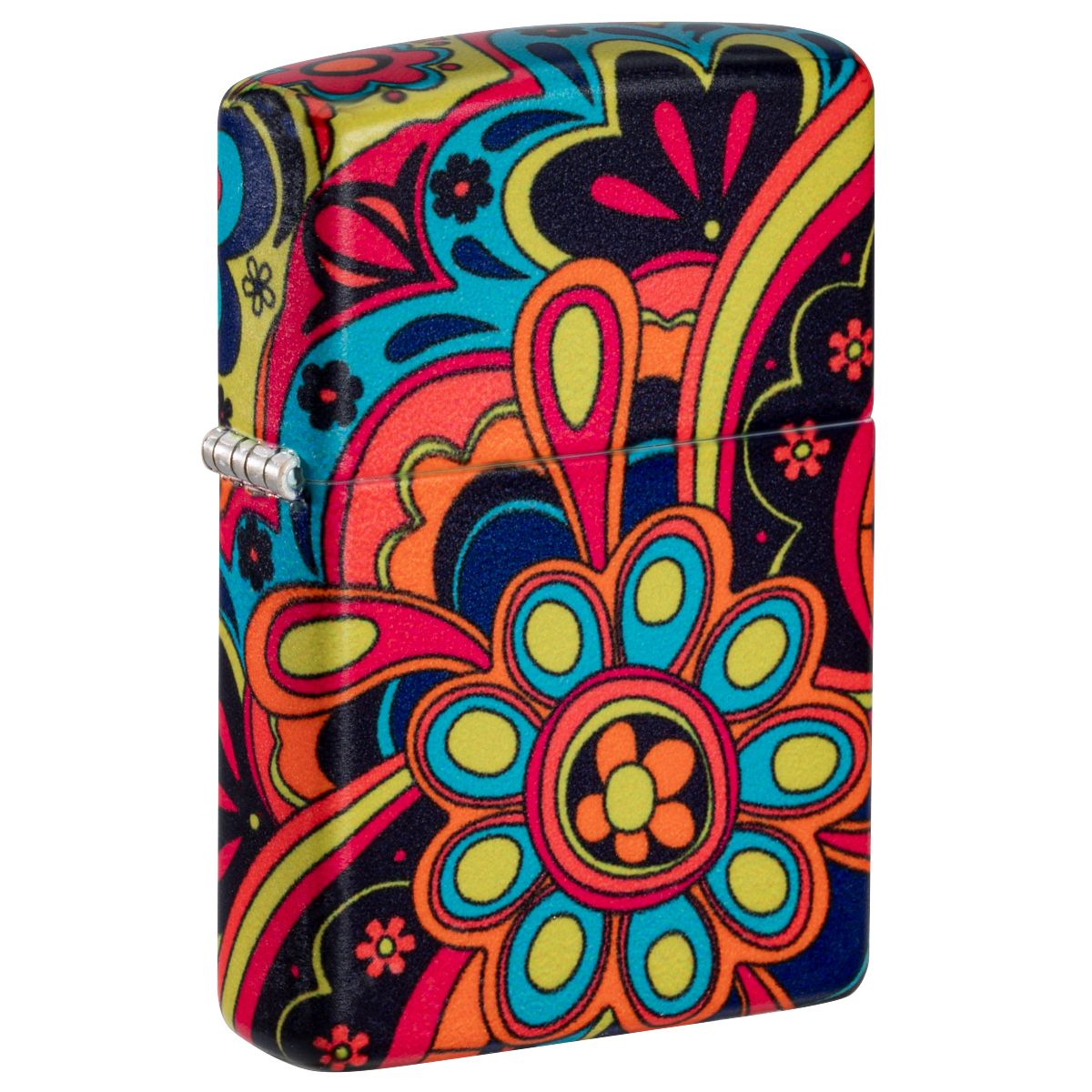 Zippo Lighter: Flower Power - 540 Color 46128