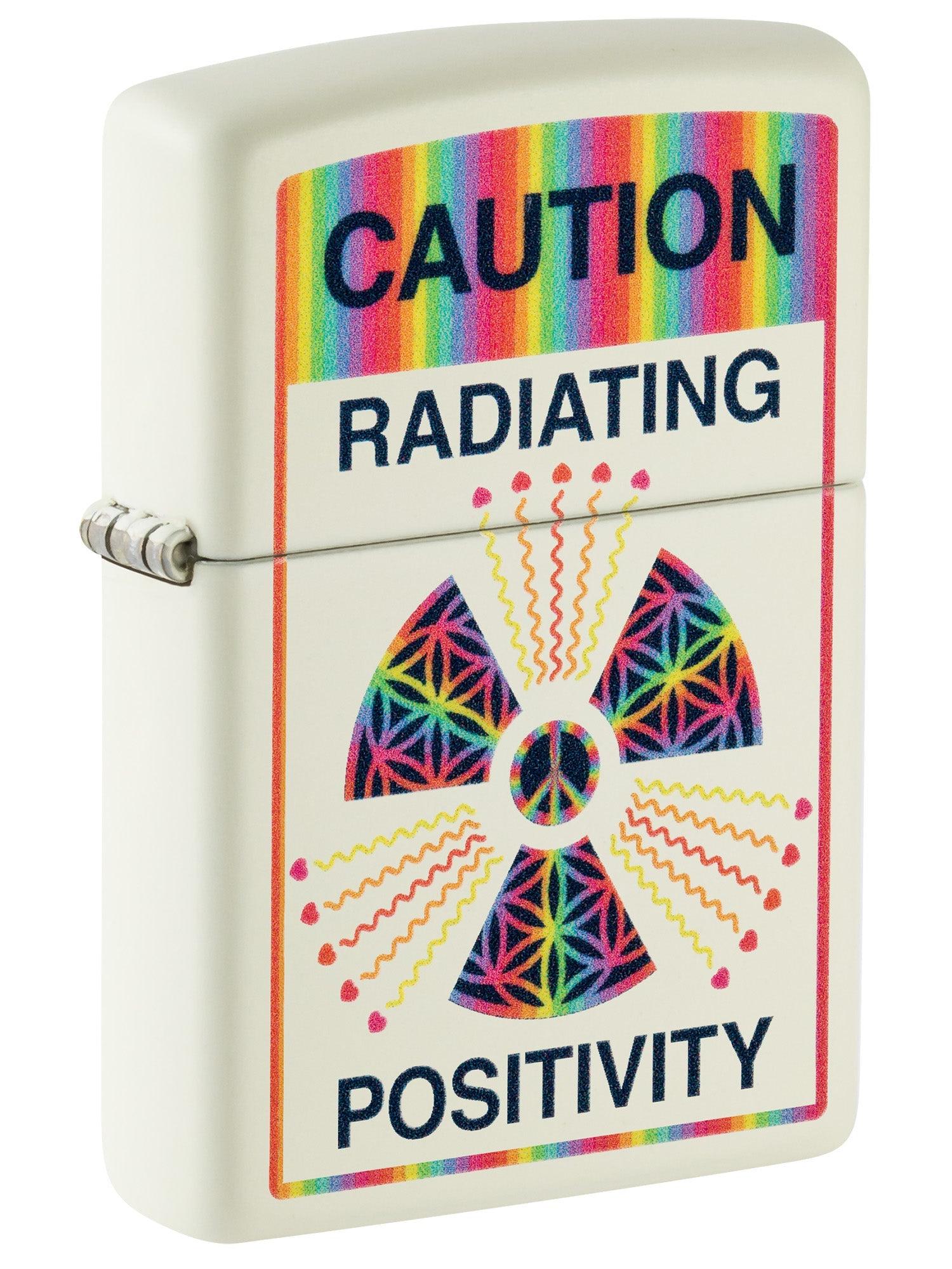 Zippo Lighter: Glowing Positivity - Glow-in-the-Dark 46243