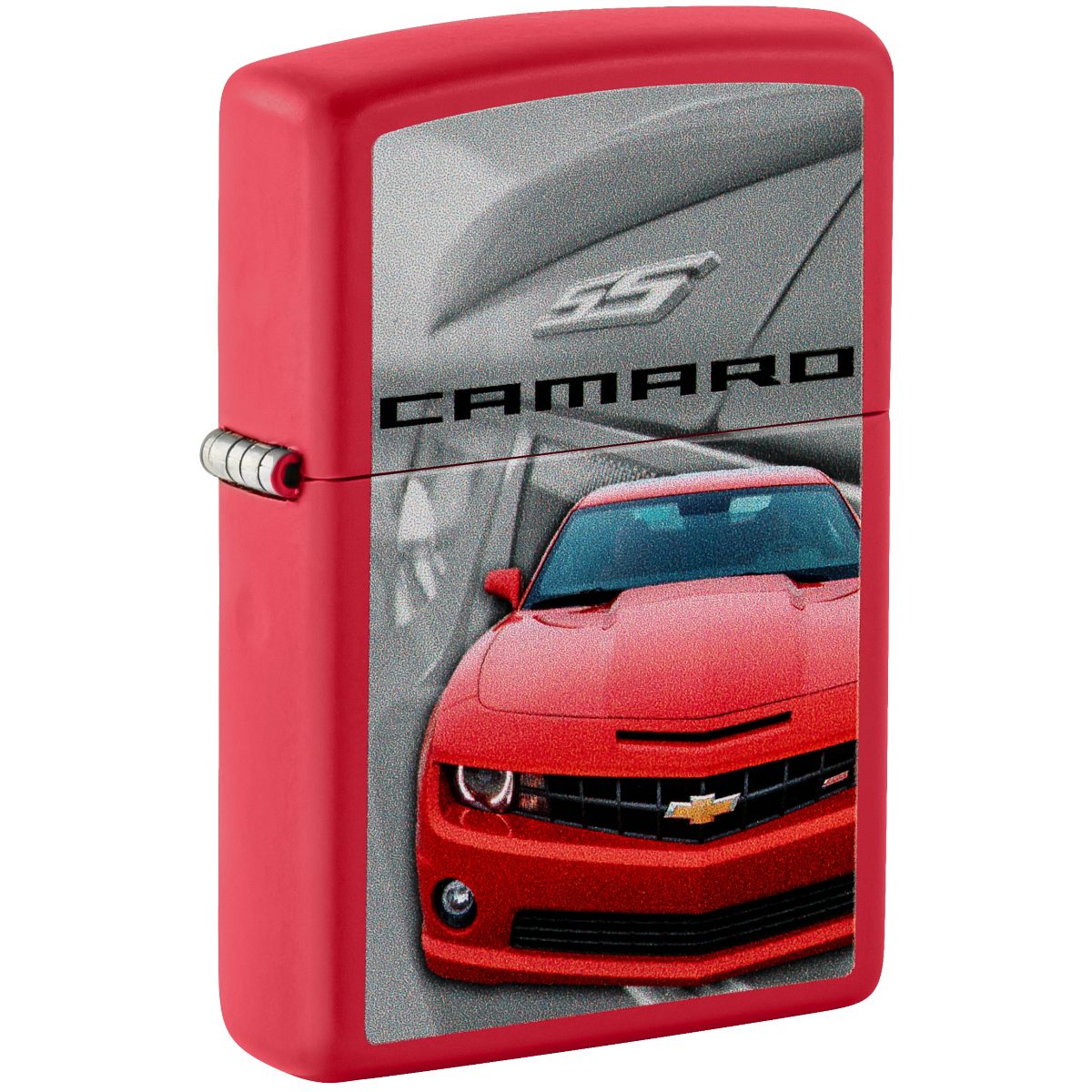 Zippo Lighter: Chevrolet Camaro SS - Red Matte 46304