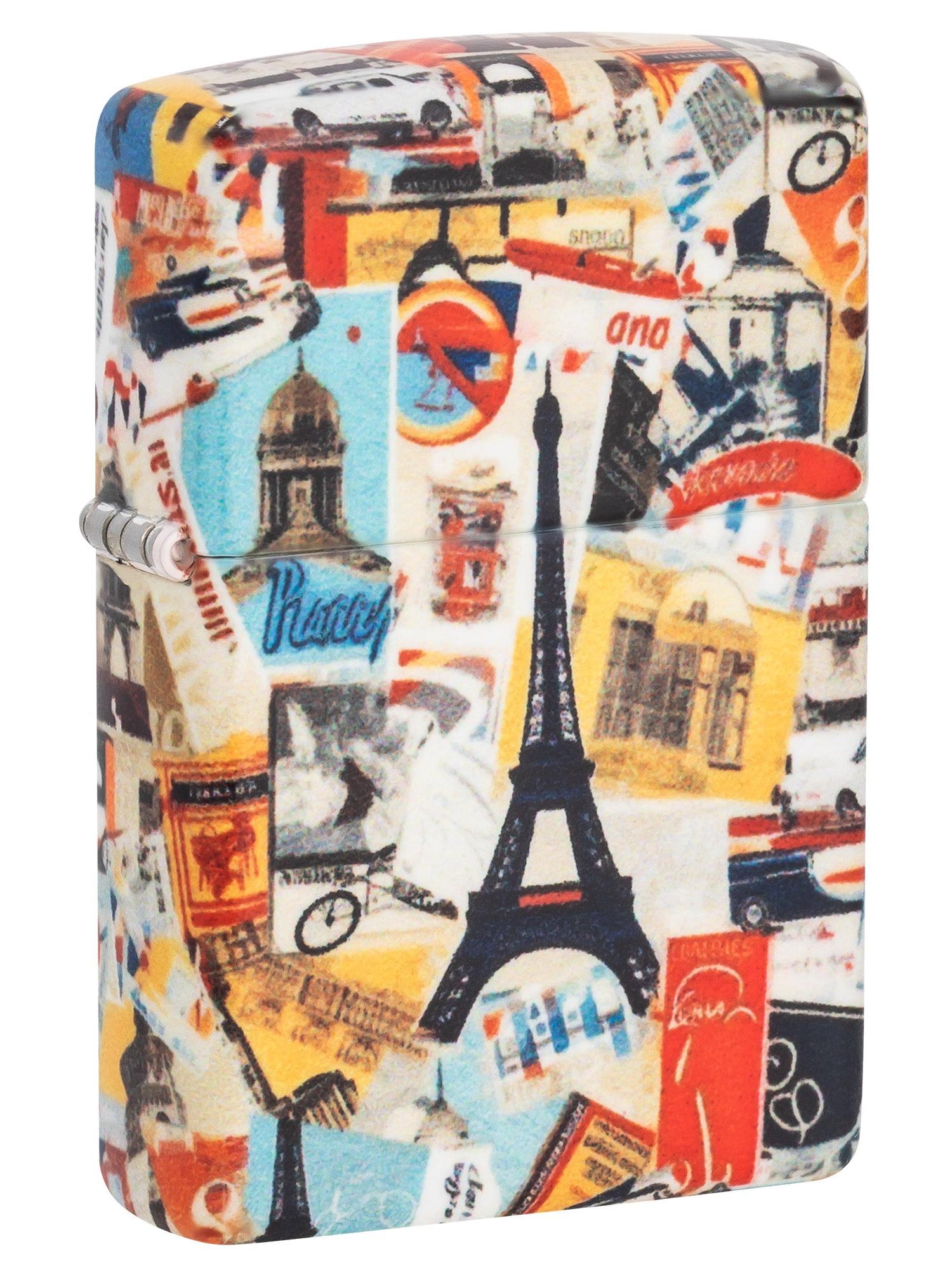 Zippo Lighter: Travel Stickers - 540 Color 46351