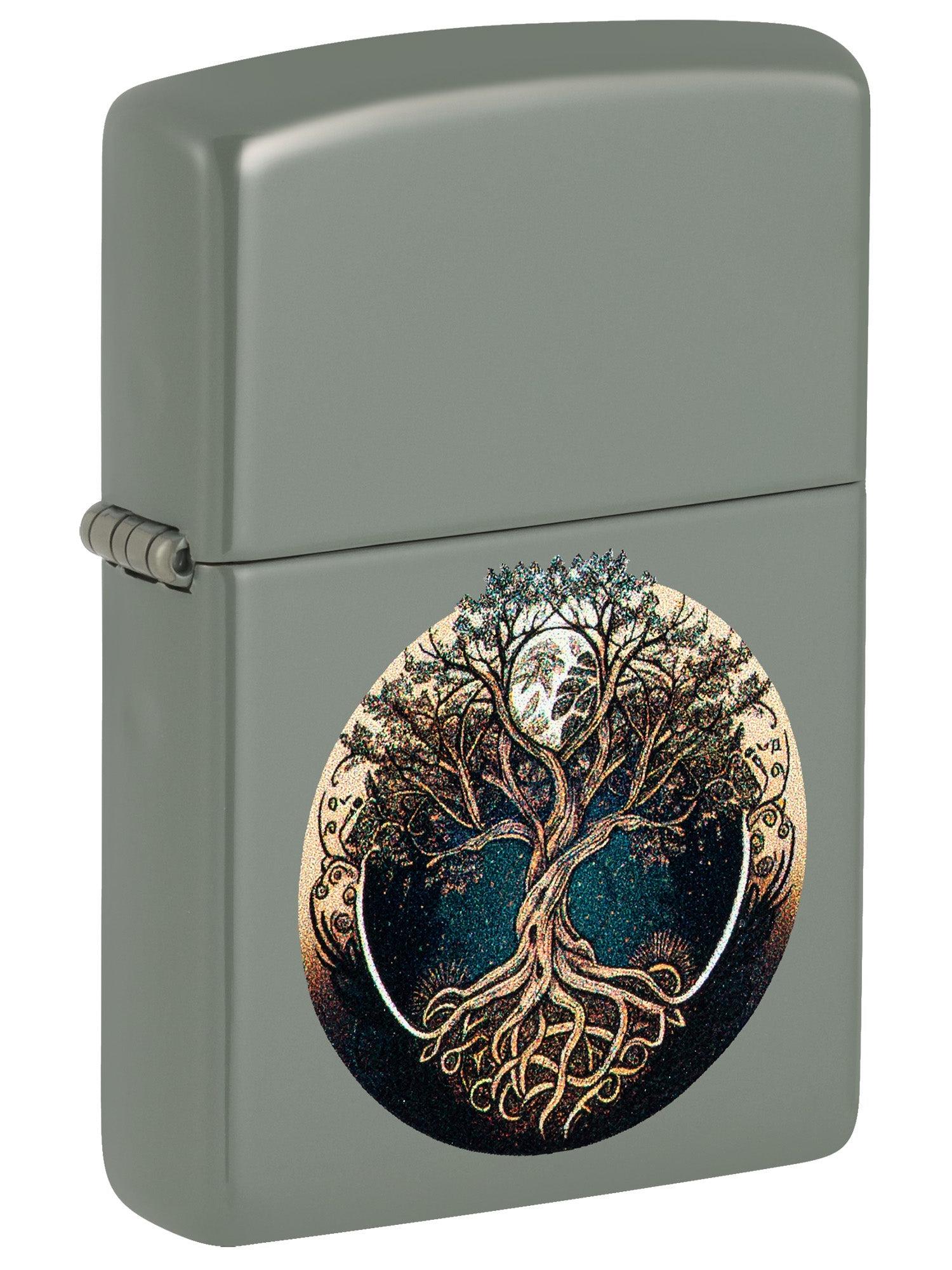 Zippo Lighter: Tree of Life - Sage 46373
