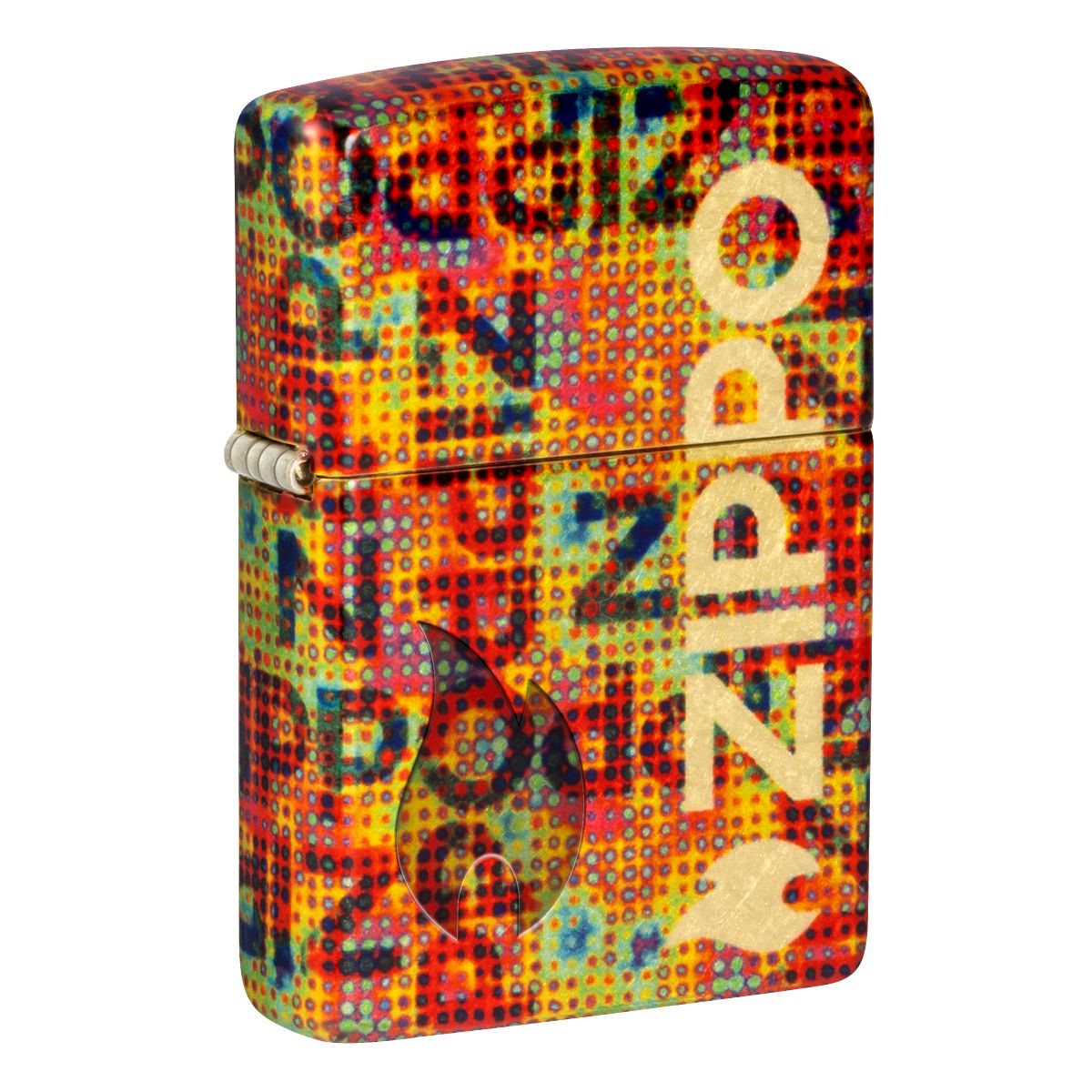 Zippo Lighter: Pixel Fusion Design - 540 Fusion 46386