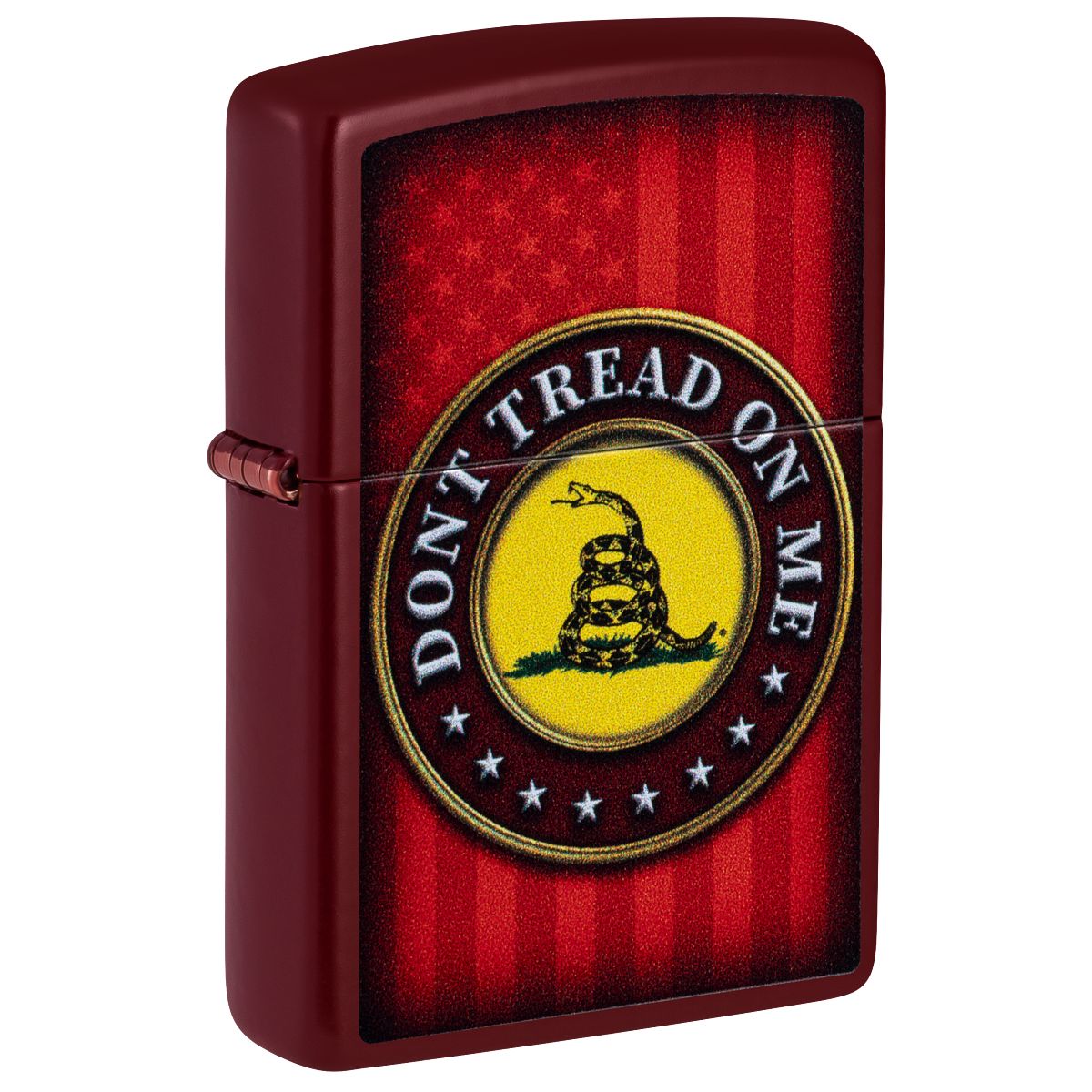 Zippo Lighter: Don't Tread on Me - Merlot 46419