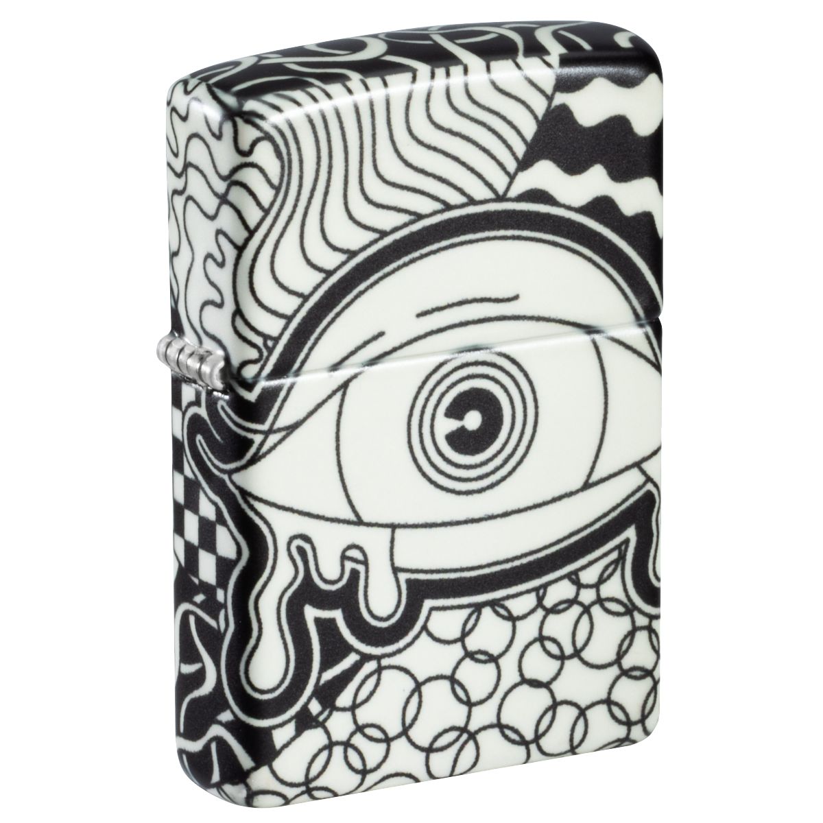 Zippo Lighter: Vision Test, Glow-in-the-Dark - 540 Color 46428