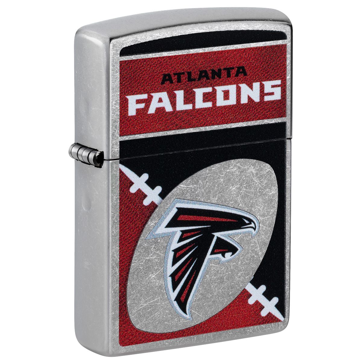 Zippo Lighter: NFL Football, Atlanta Falcons - Street Chrome 46436