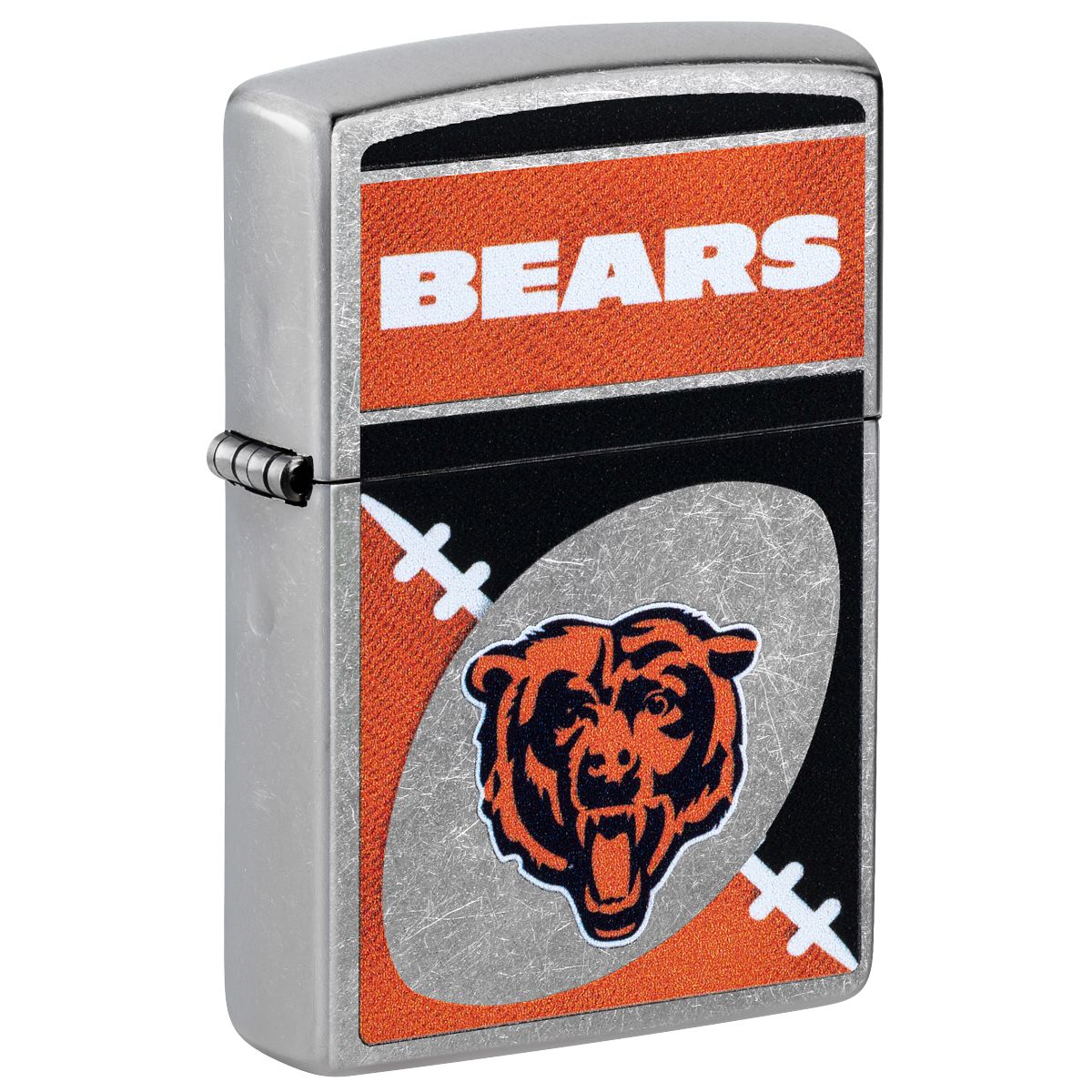 Zippo Lighter: NFL Football, Chicago Bears - Street Chrome 46440