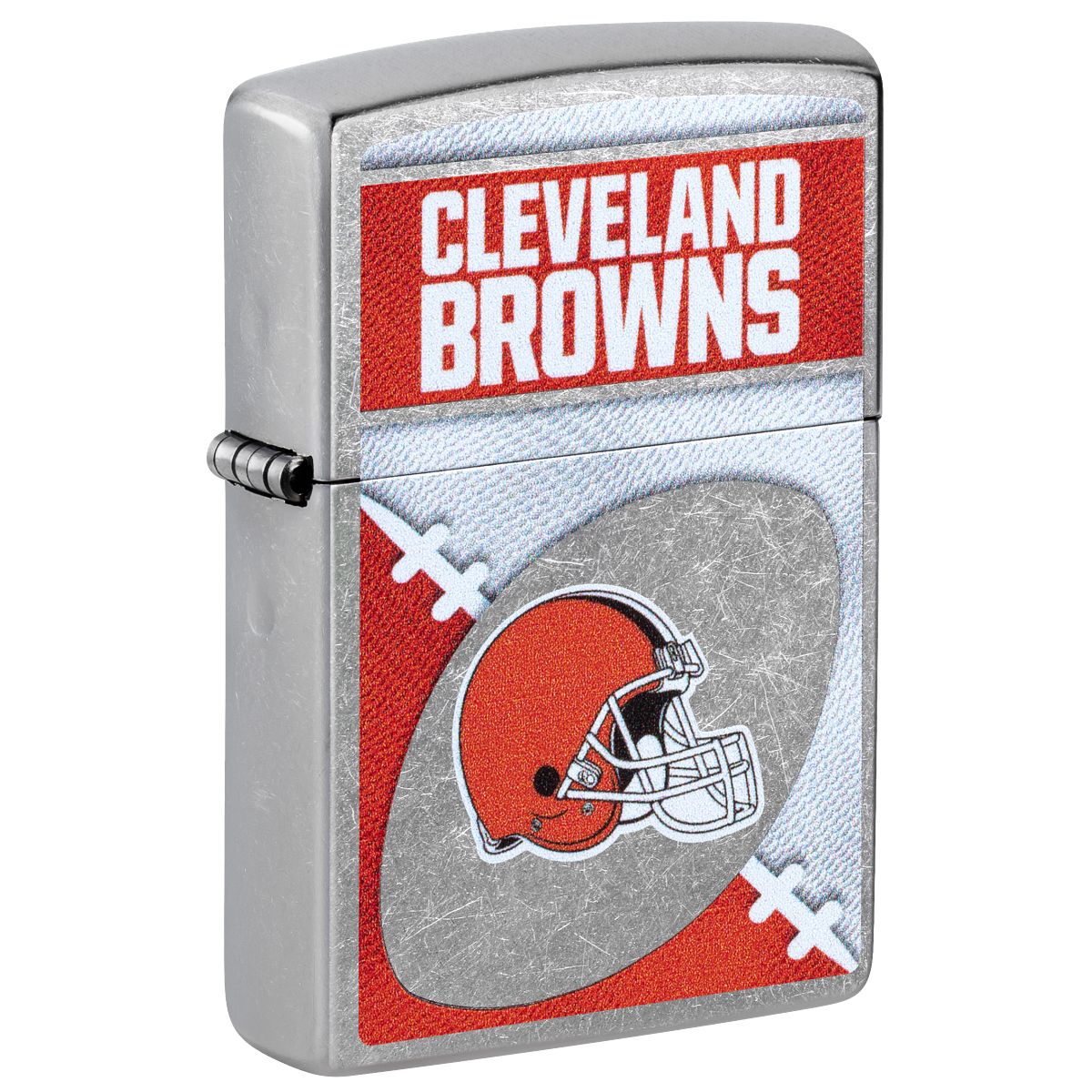 Zippo Lighter: NFL Football, Cleveland Browns - Street Chrome 46442