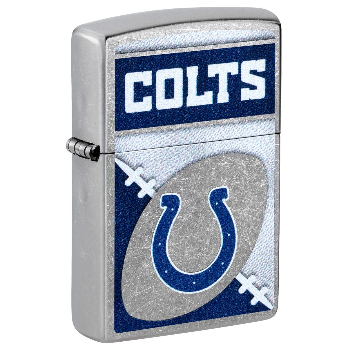 Zippo Lighter: NFL Football, Indianapolis Colts - Street Chrome 46448