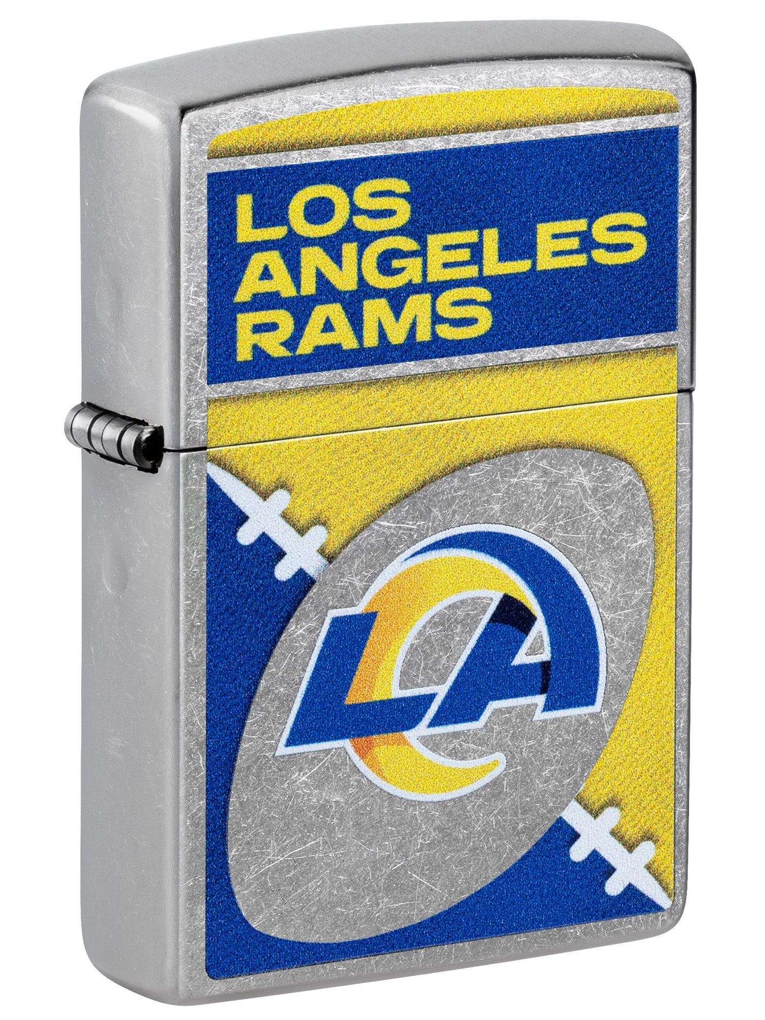 Zippo Lighter: NFL Football, Los Angeles Rams - Street Chrome 46453