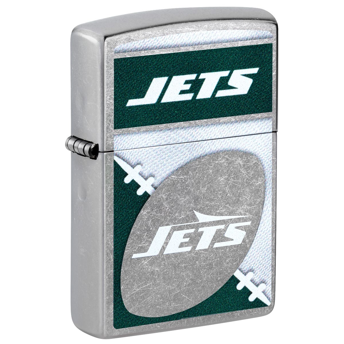 Zippo Lighter: NFL Football, New York Jets - Street Chrome 46459
