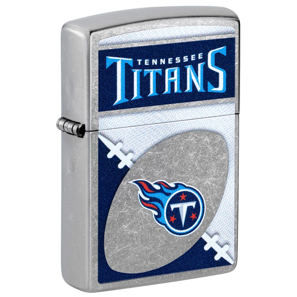Zippo Lighter: NFL Football, Tennessee Titans - Street Chrome 46465