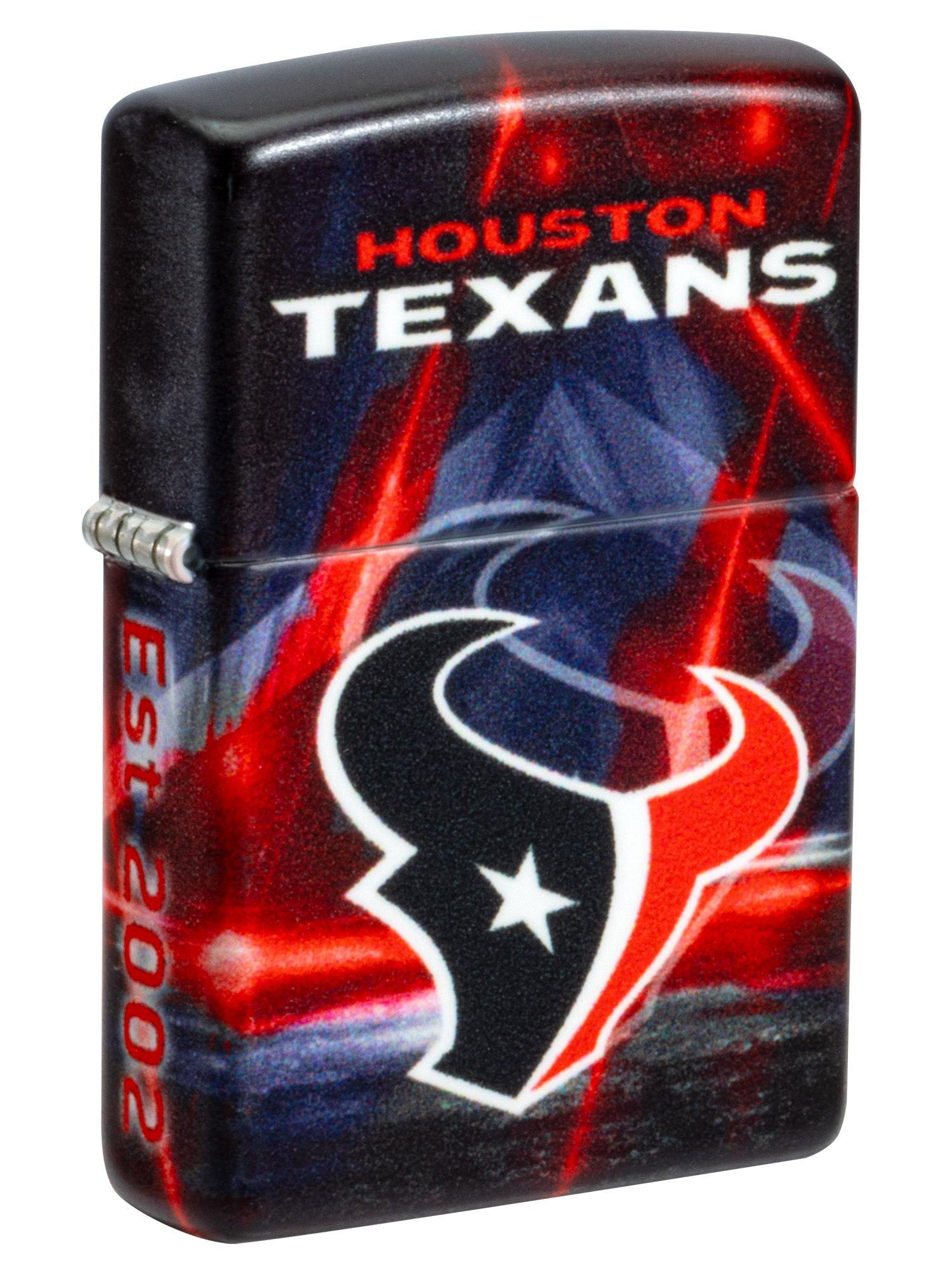 Zippo Lighter: NFL Football, Houston Texans - 540 Color 46506