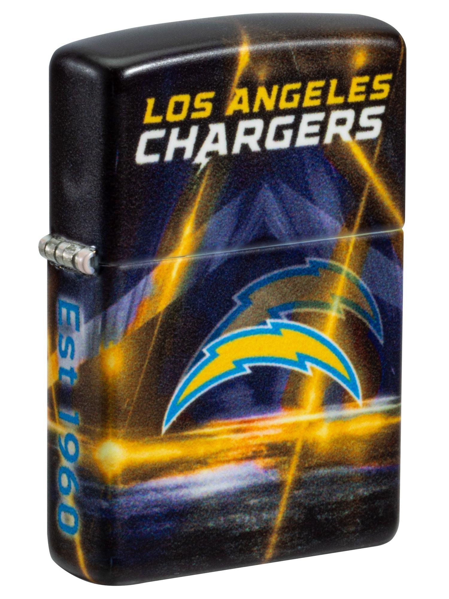 Zippo Lighter: NFL Football, Los Angeles Chargers - 540 Color 46511