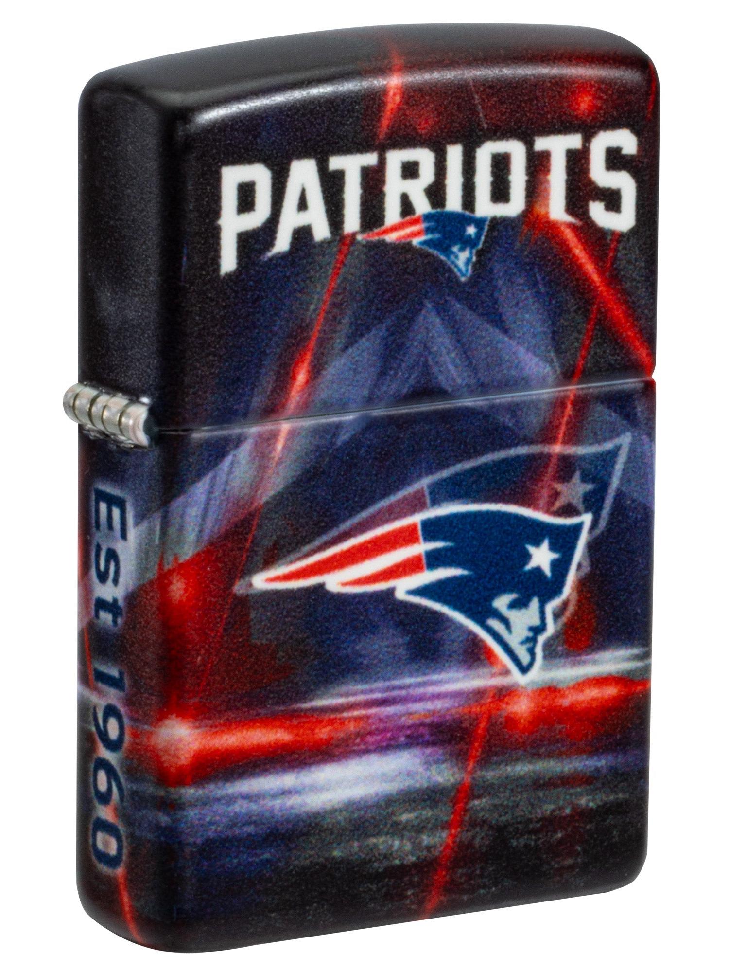 Zippo Lighter: NFL Football, New England Patriots - 540 Color 46516