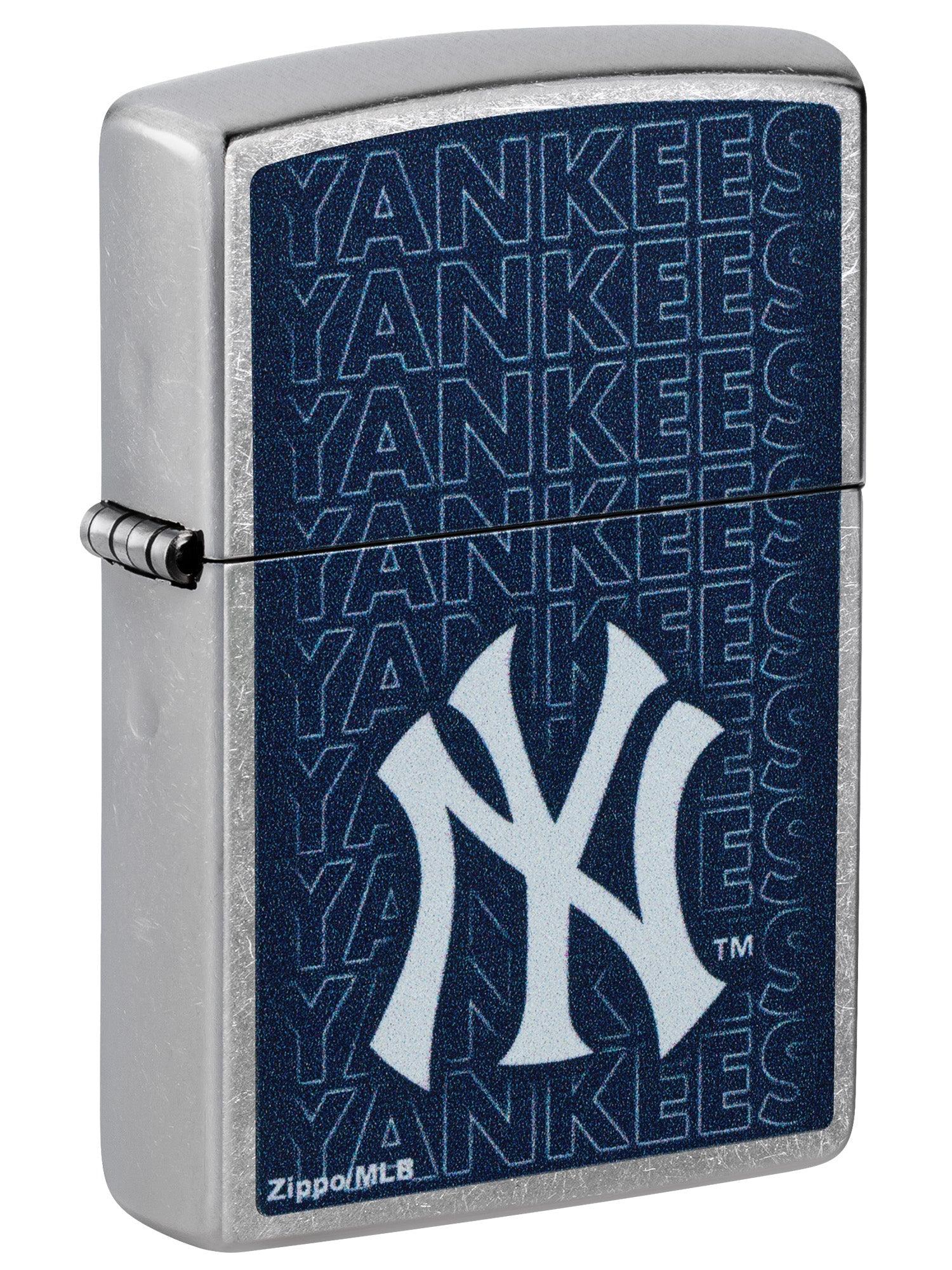Zippo Lighter: MLB Baseball, New York Yankees - Street Chrome 46548