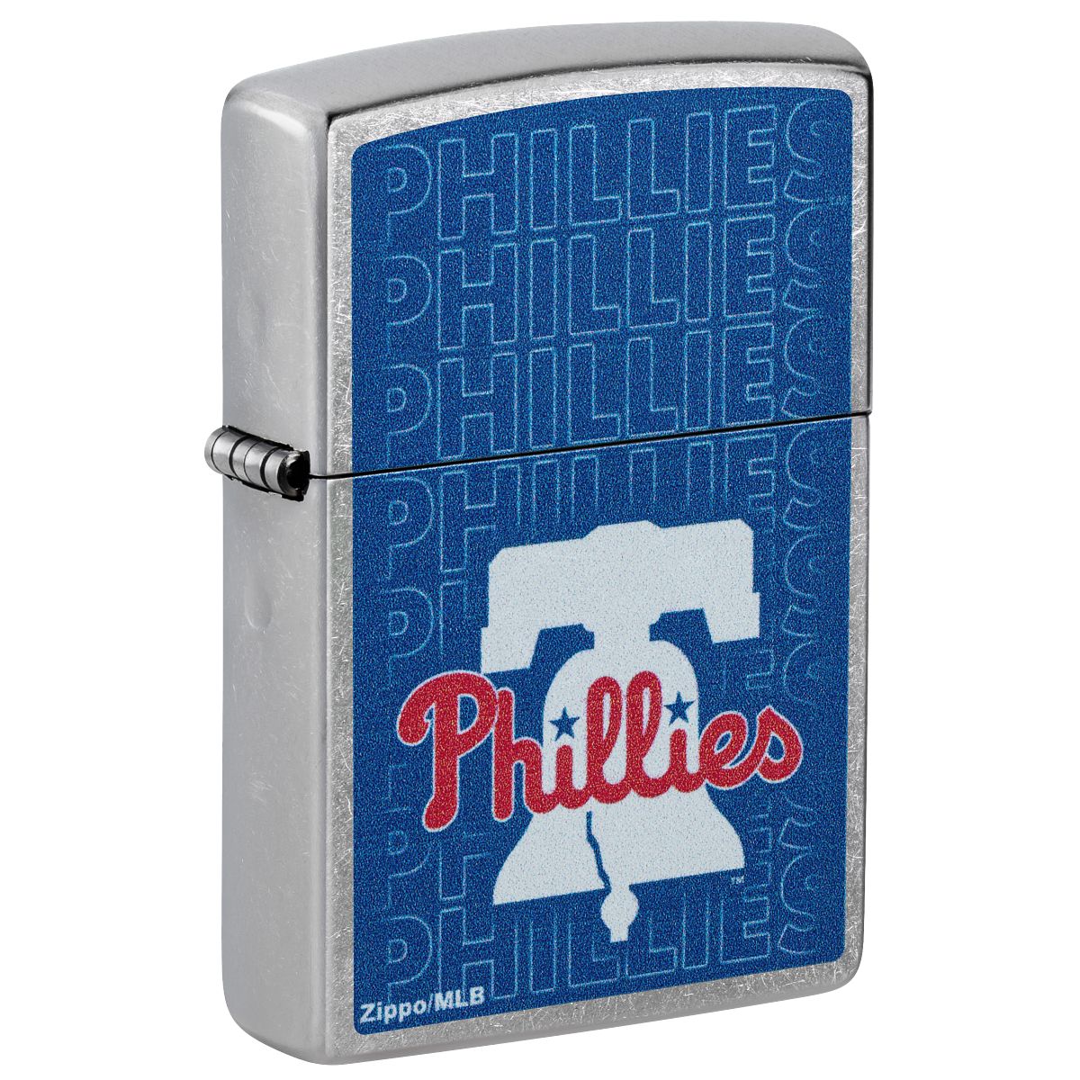 Zippo Lighter: MLB Baseball, Philadelphia Phillies - Street Chrome 46550
