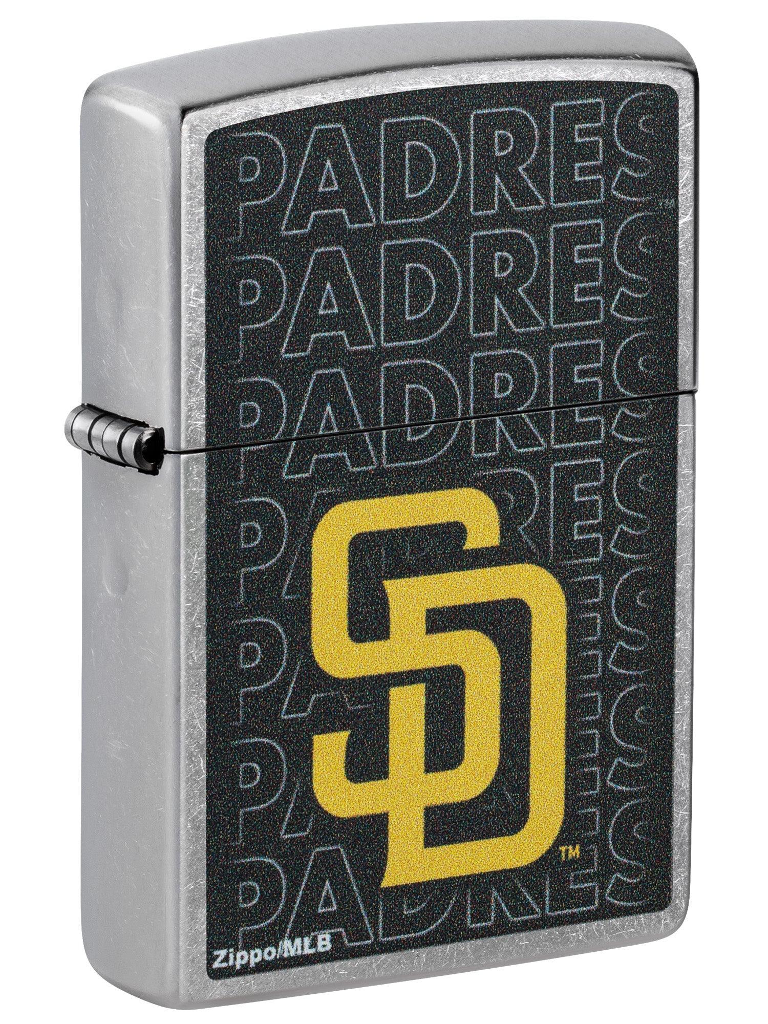 Zippo Lighter: MLB Baseball, San Diego Padres - Street Chrome 46552
