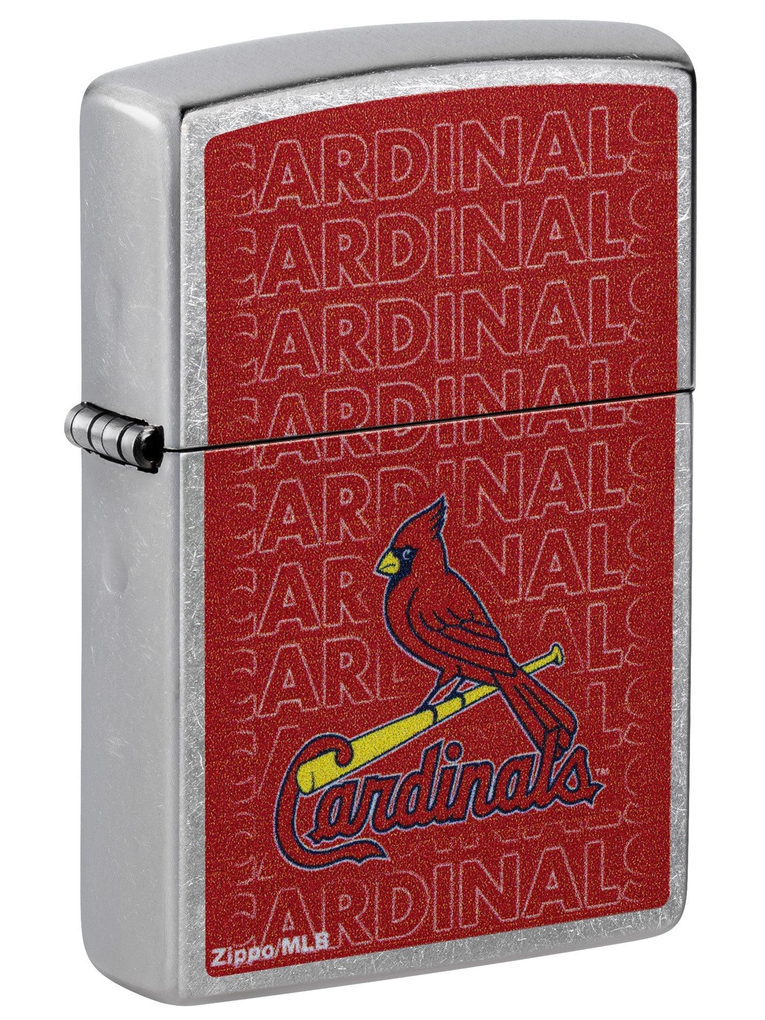 Zippo Lighter: MLB Baseball, St. Louis Cardinals - Street Chrome 46555