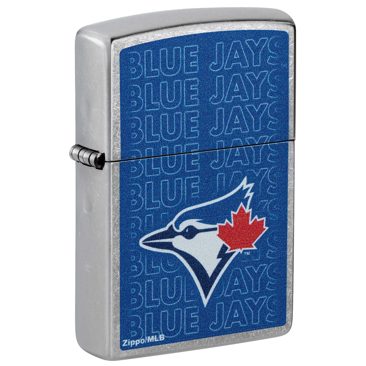 Zippo Lighter: MLB Baseball, Toronto Blue Jays - Street Chrome 46558