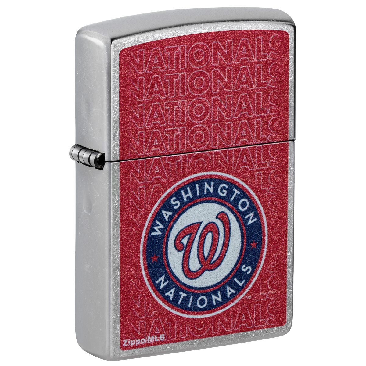 Zippo Lighter: MLB Baseball, Washington Nationals - Street Chrome 46559
