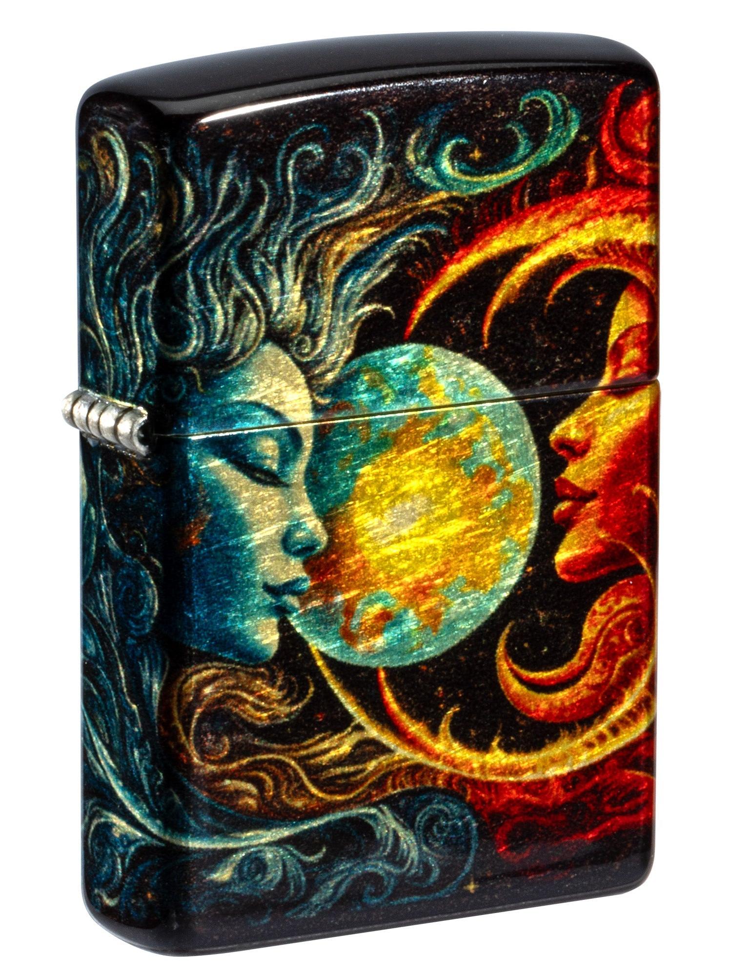 Zippo Lighter: Sun and Moon Design - 540 Fusion 46563