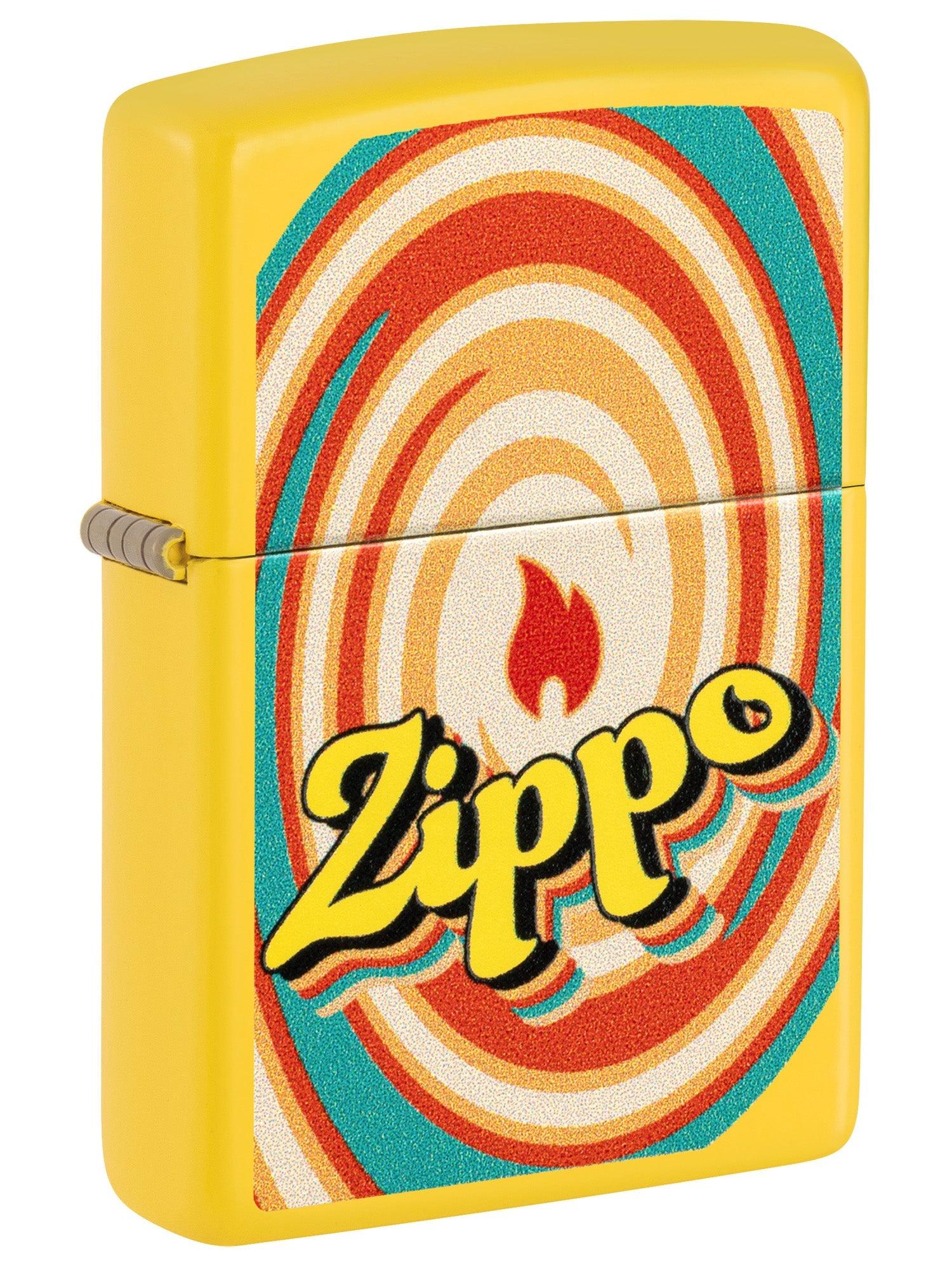 Zippo Lighter: Zippo Swirls - Sunflower 46570