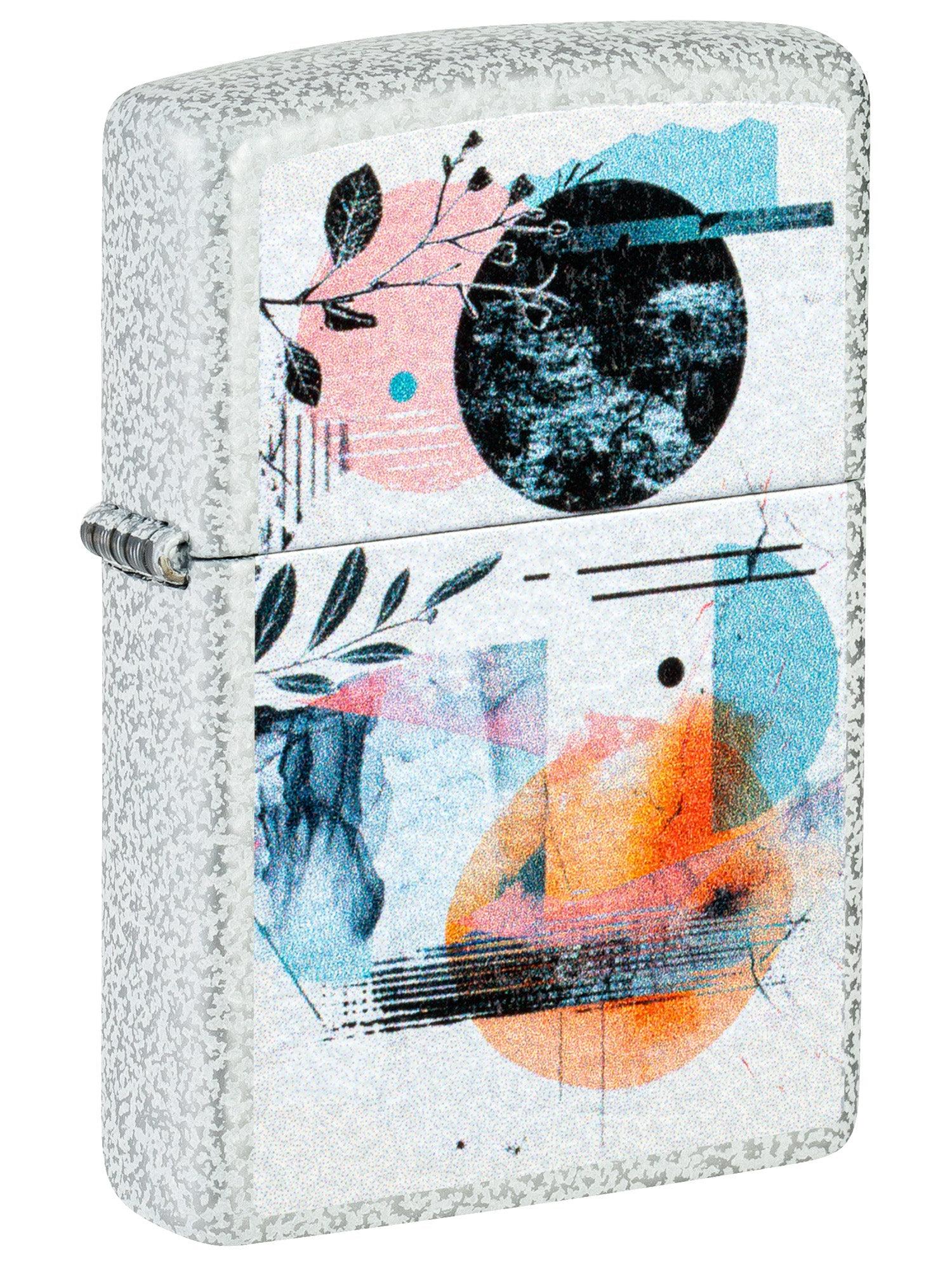 Zippo Lighter: Abstract Design - Glacier 46582