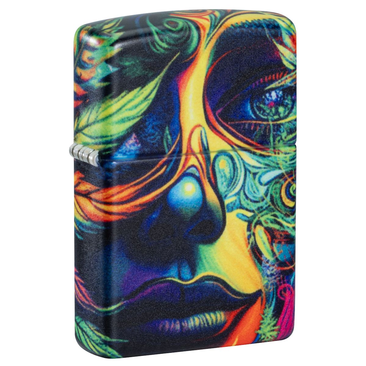 Zippo Lighter: Weed Leaf Camo Design - 540 Color 46594