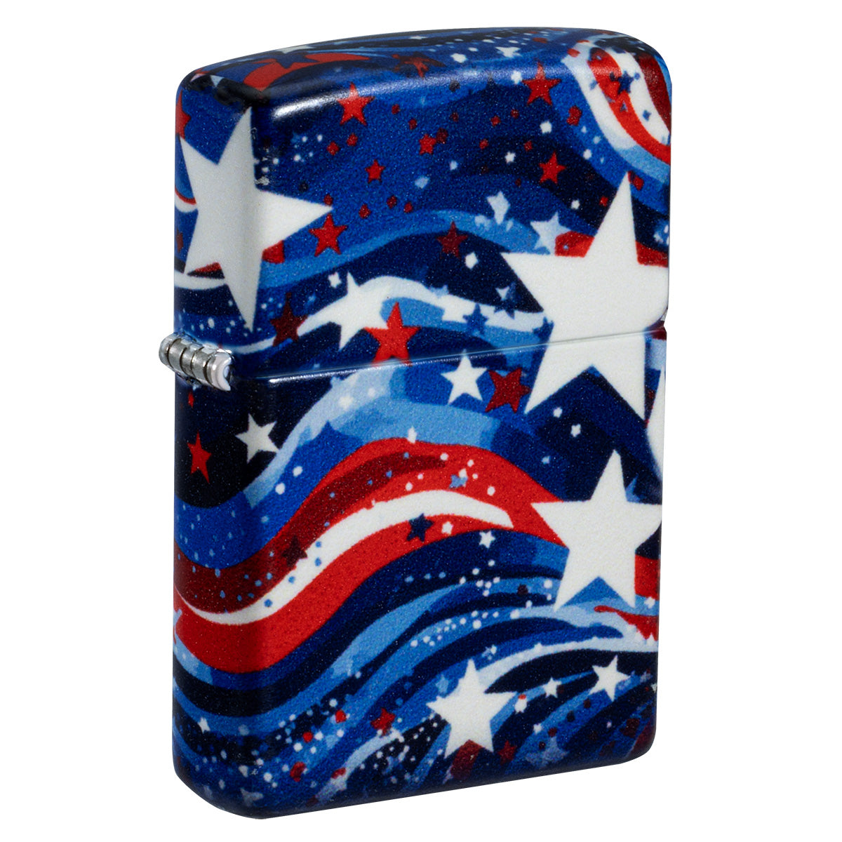 Zippo Lighter: USA, Stars and Stripes Pattern - 540 Color 46633