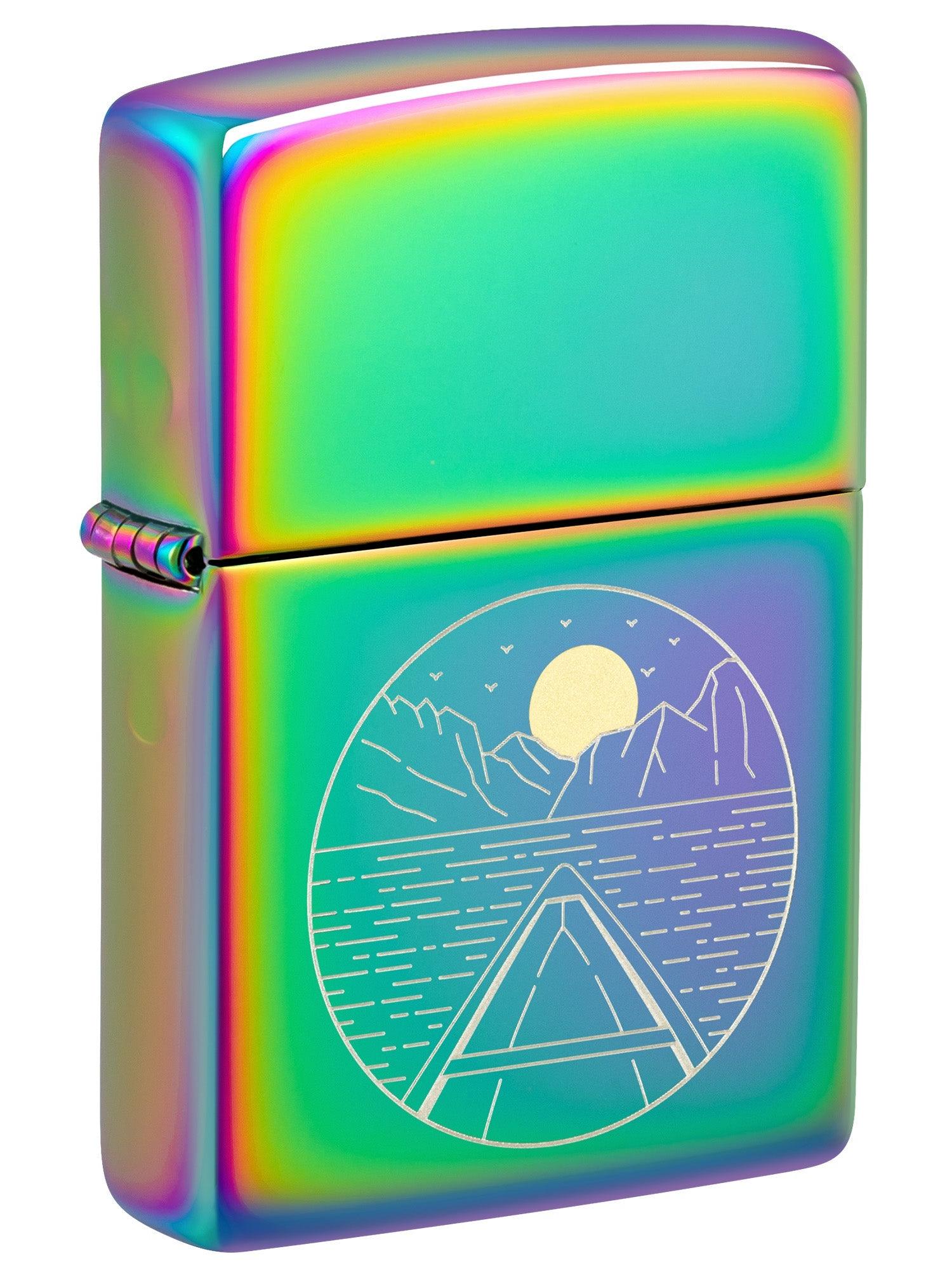 Zippo Lighter: Outdoor Landscape, Engraved - Multi-Color 46698