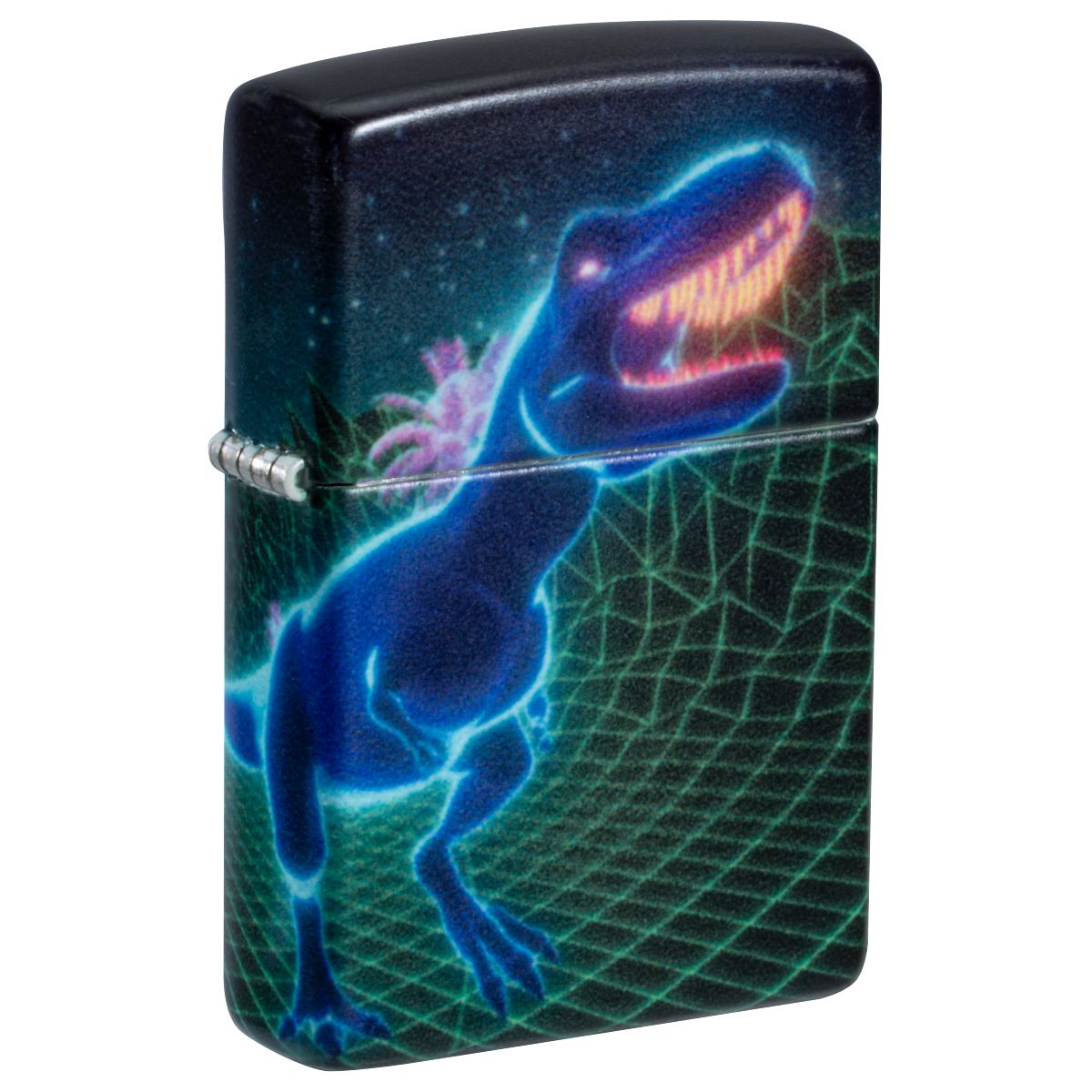 Zippo Lighter: Cyber Dinosaur, Glow-in-the-Dark - 540 Color 46701