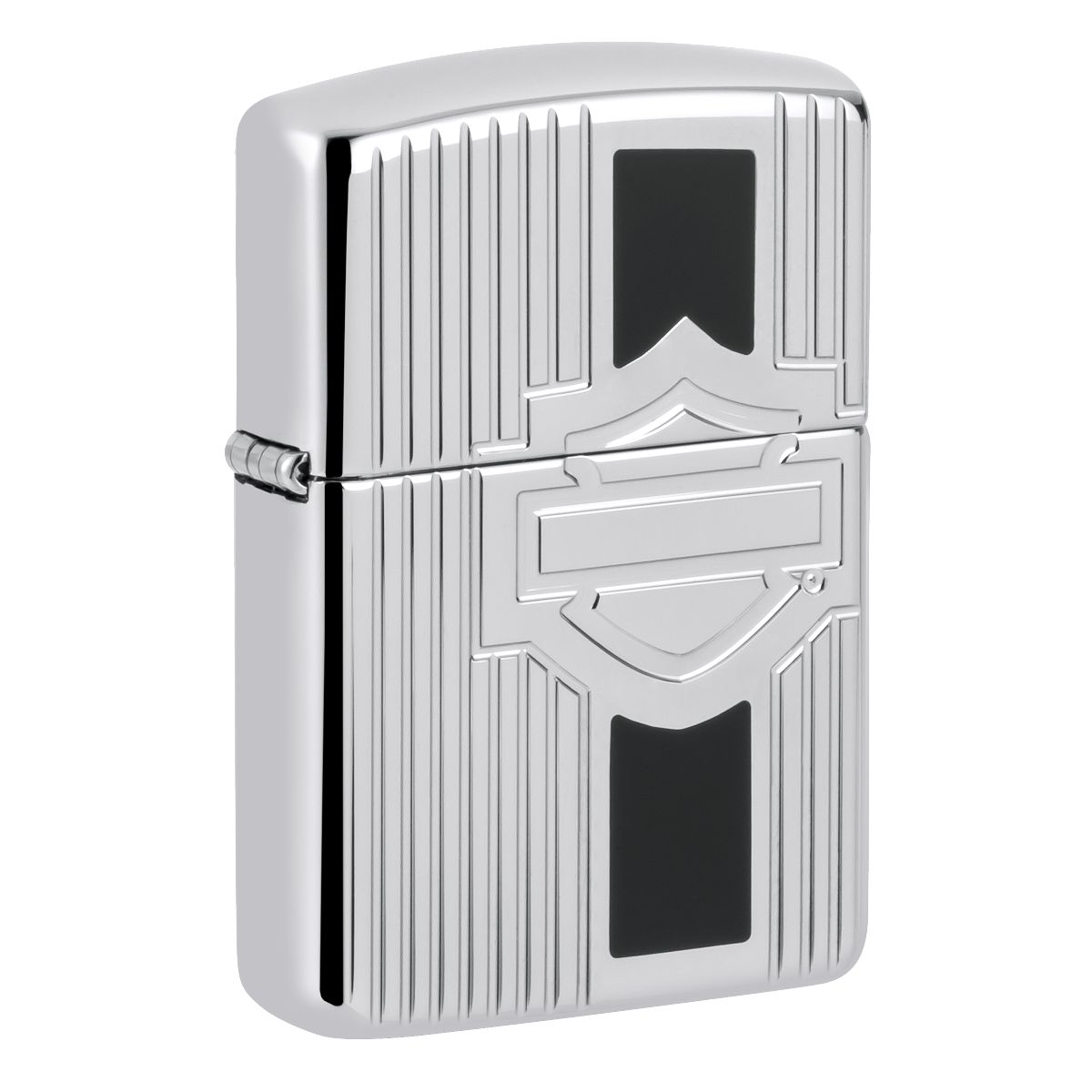 Zippo Lighter: Harley-Davidson 2025 Collectible of the Year - High Polish Chrome 46710