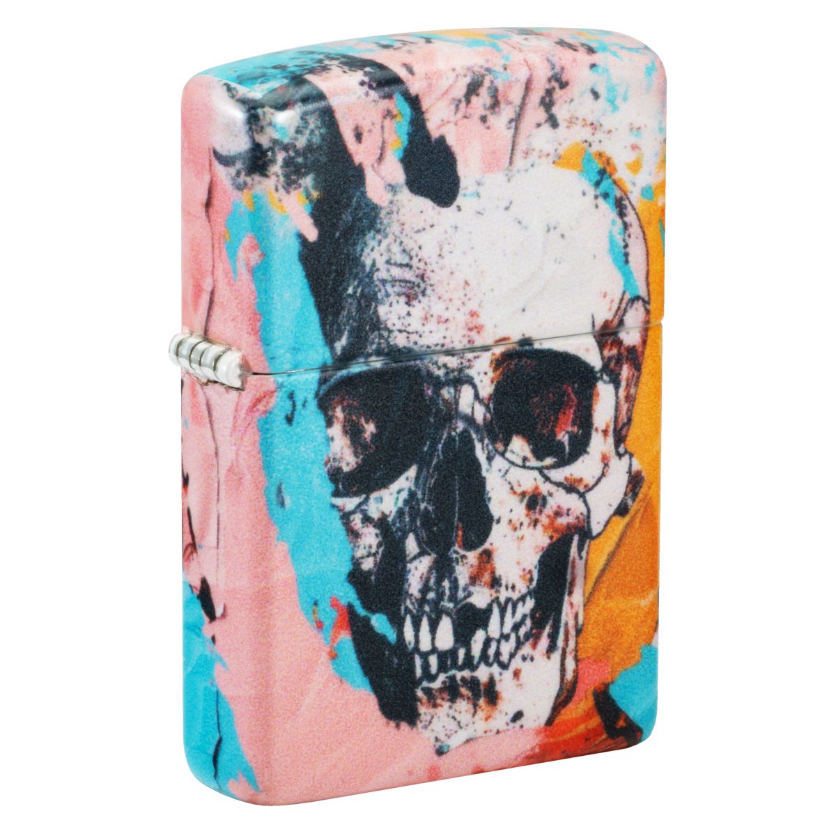 Zippo Lighter: Graffiti Skull - 540 Color 46818