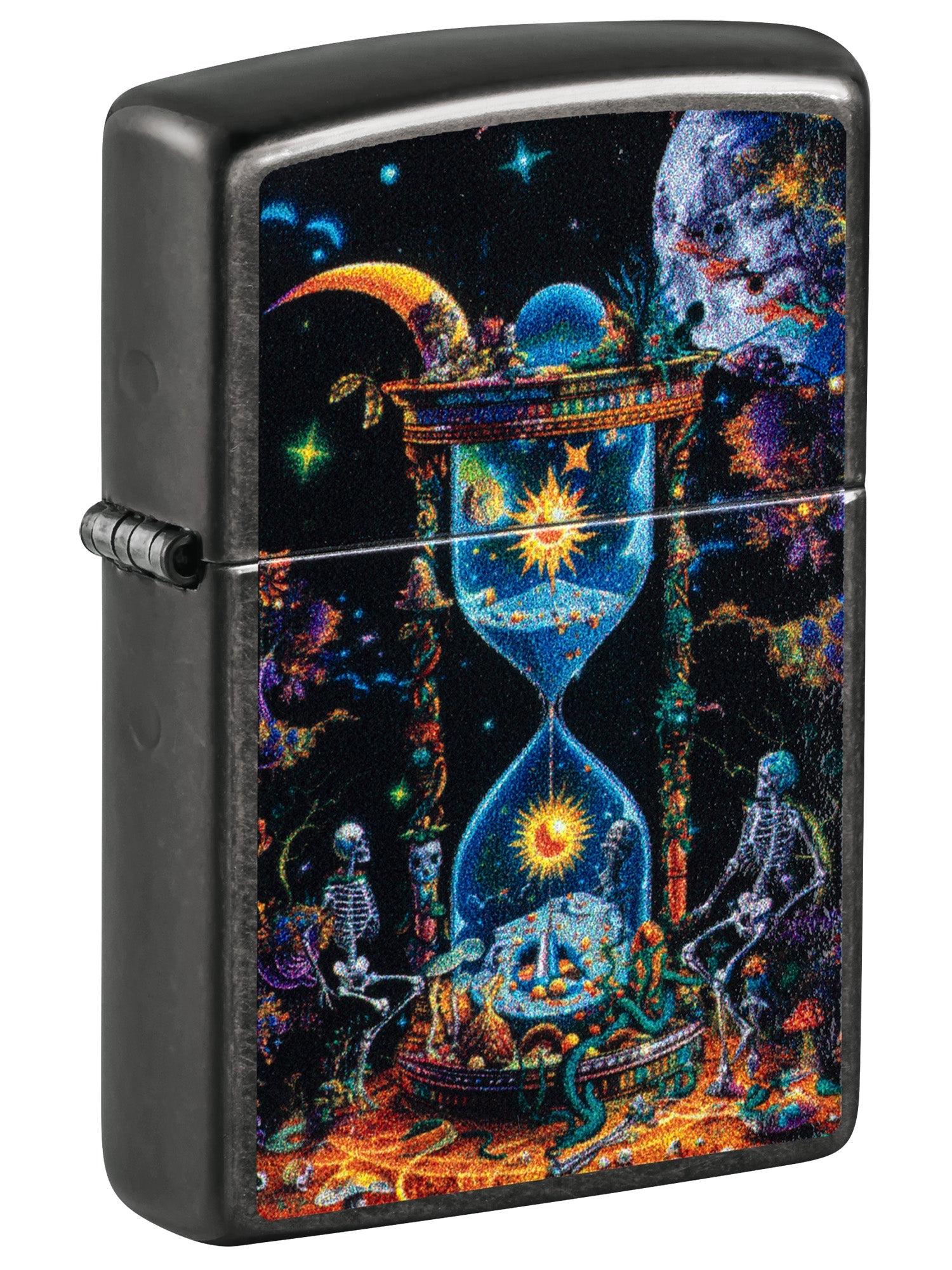 Zippo Lighter: The Sands of Time - Grey 46873