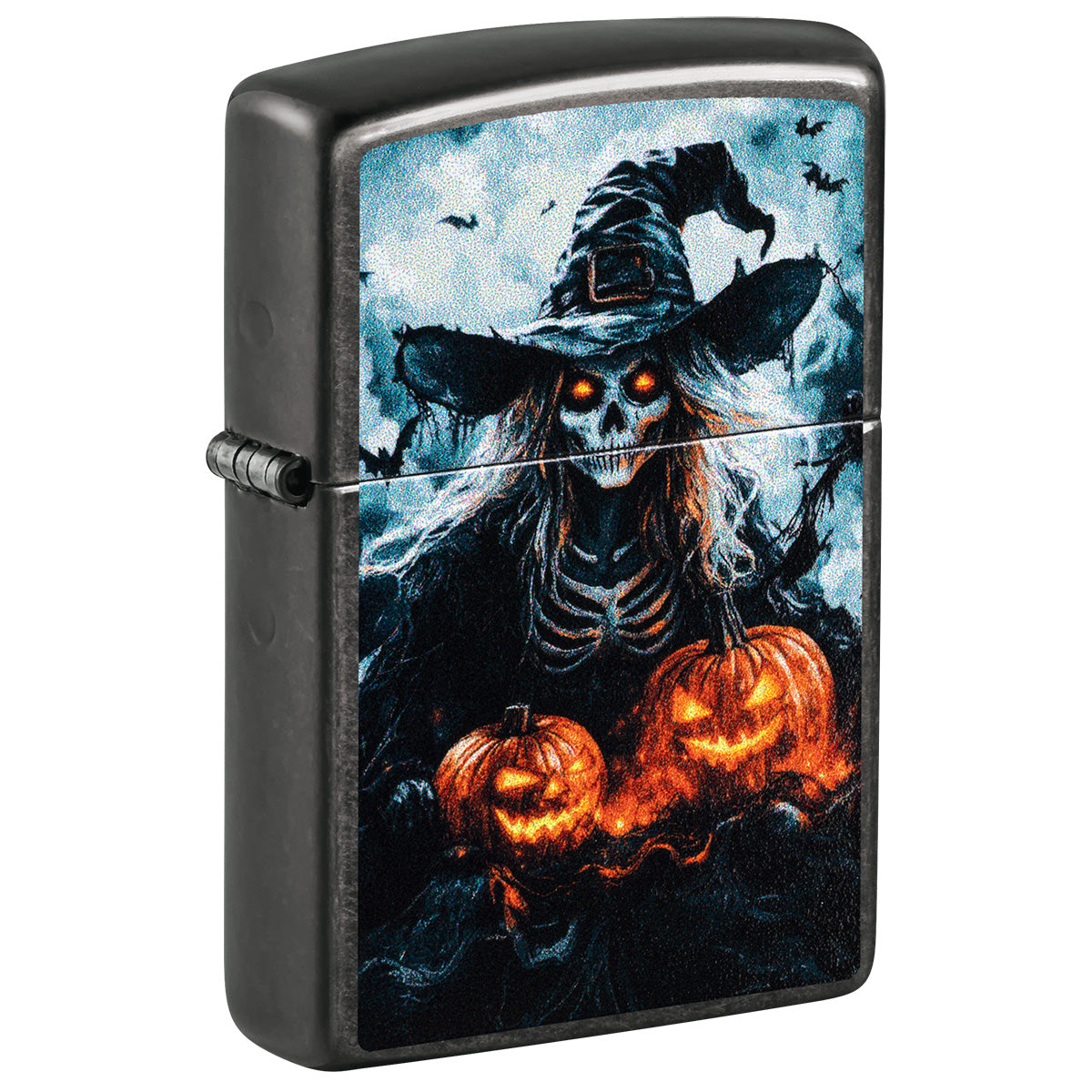Zippo Lighter: Halloween, Skeleton Witch - Gray Dusk 46899