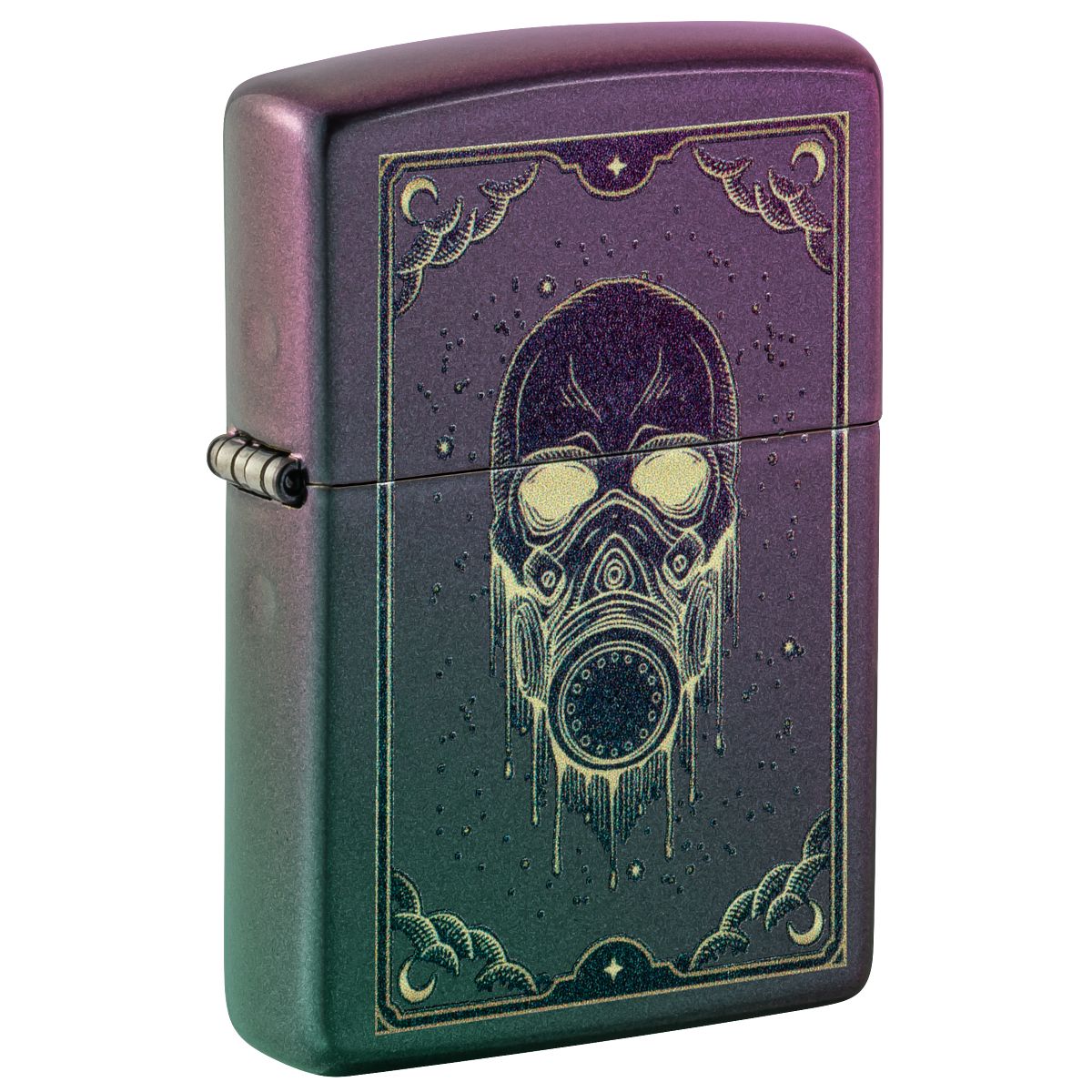 Zippo Lighter: Gas Mask Design - Iridescent 46953