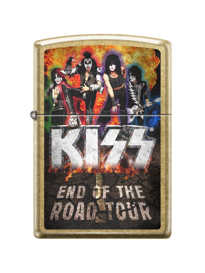 Zippo Lighter: KISS, End of the Road Tour - Street Brass 46972