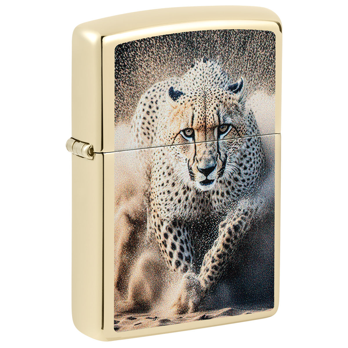 Zippo Lighter: Cheetah Running - Champagne 47014