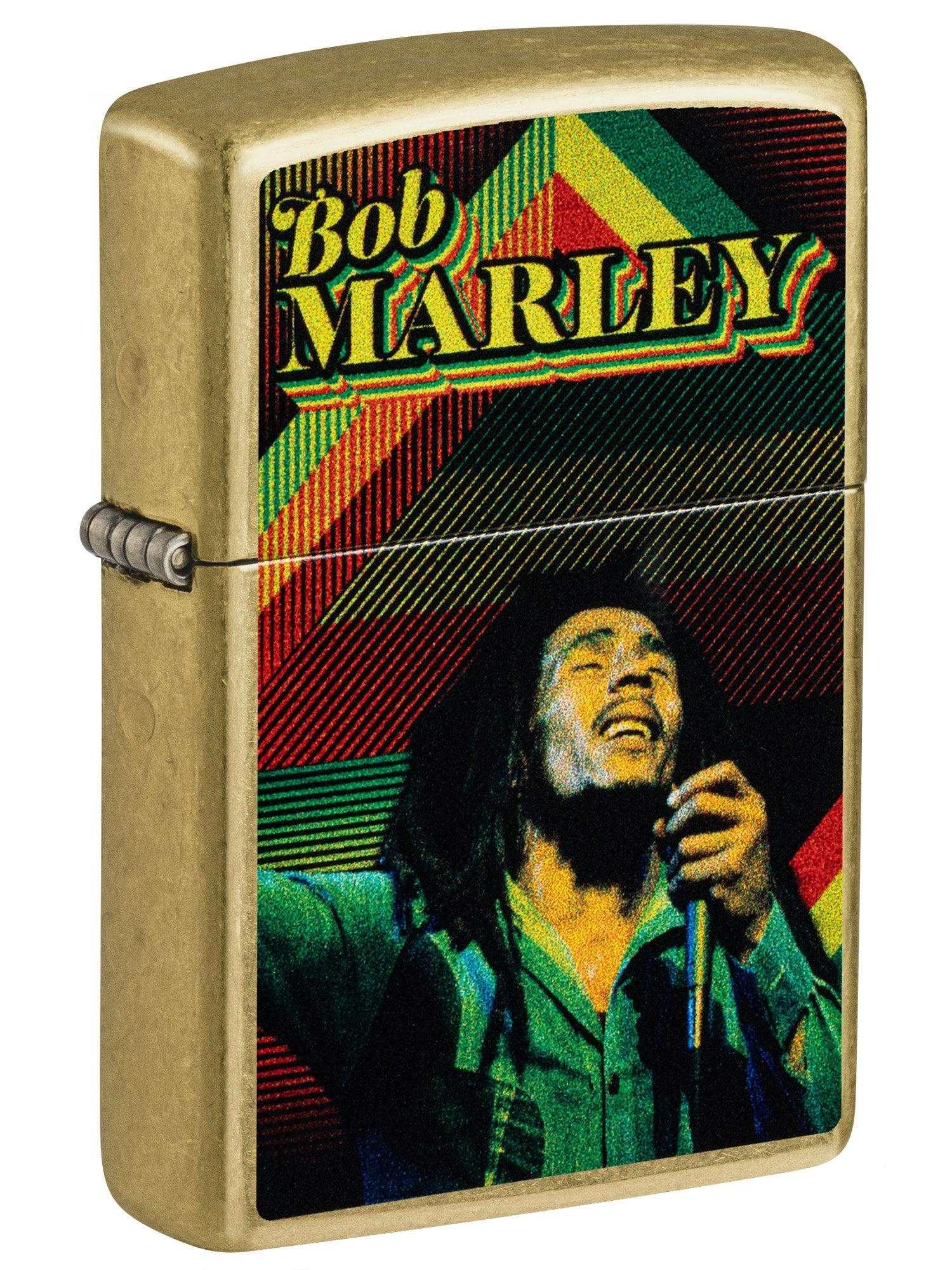 Zippo Lighter: Bob Marley Design - Street Brass 47242
