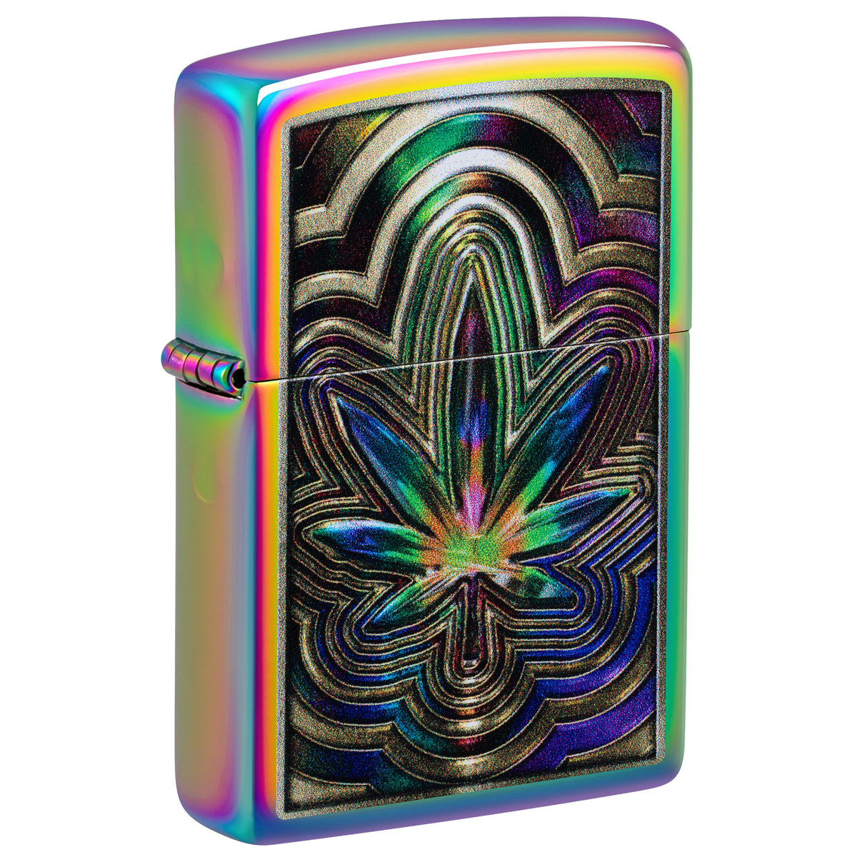 Zippo Lighter: Leaf Hypnosis Design - Multi-Color 47271
