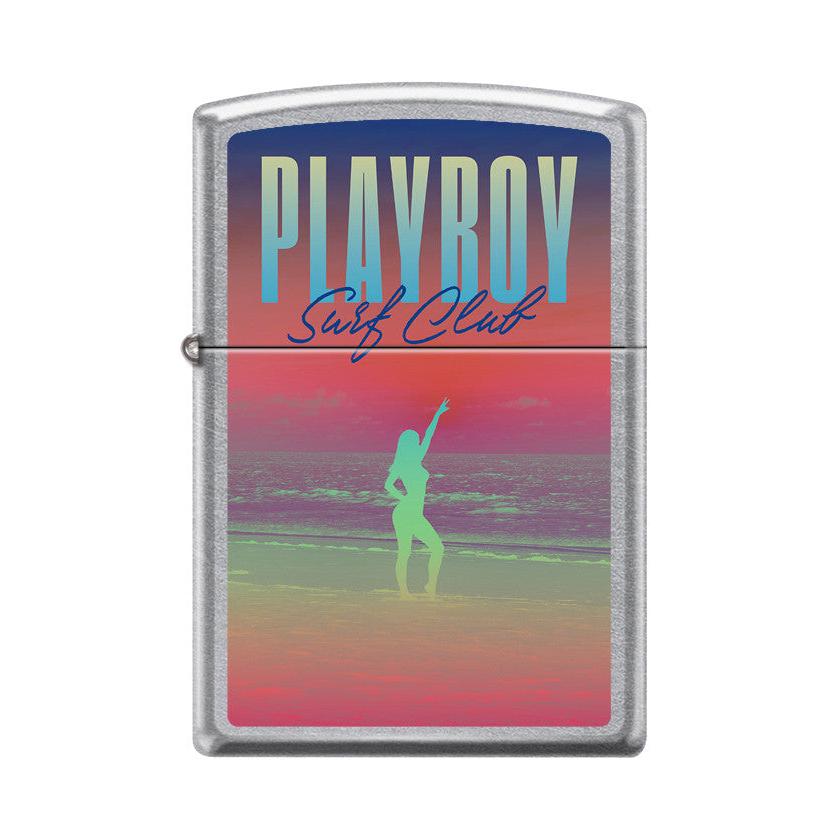 Zippo Lighter: Playboy Surf Club - Street Chrome 47591