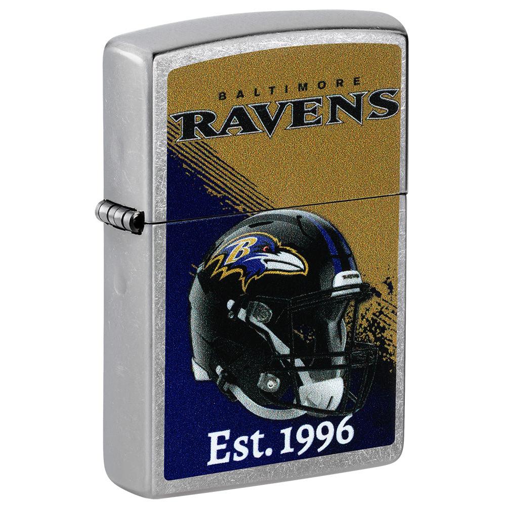 Zippo Lighter: NFL Football, Baltimore Ravens - Street Chrome 47683