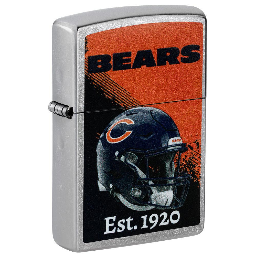 Zippo Lighter: NFL Football, Chicago Bears - Street Chrome 47686