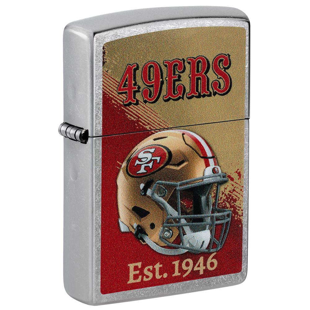 Zippo Lighter: NFL Football, San Francisco 49ers - Street Chrome 47711