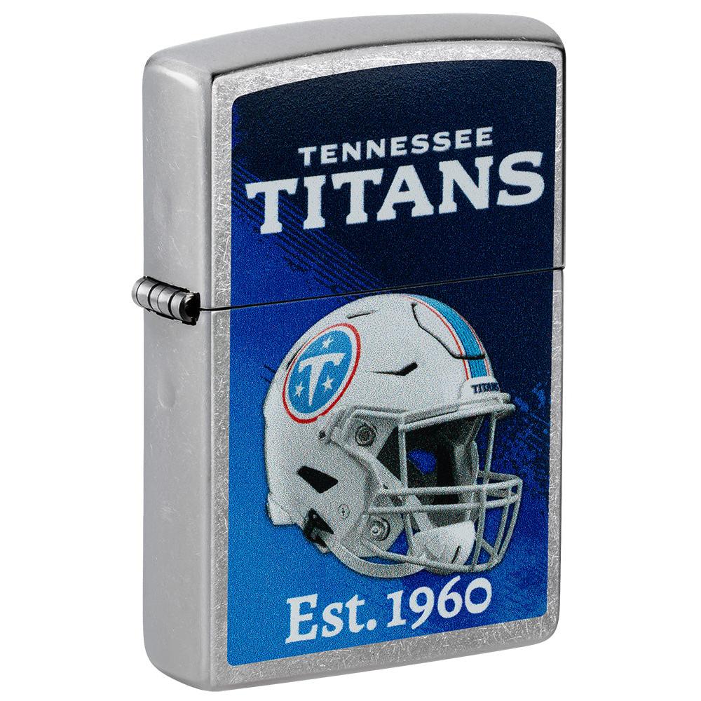 Zippo Lighter: NFL Football, Tennessee Titans - Street Chrome 47714