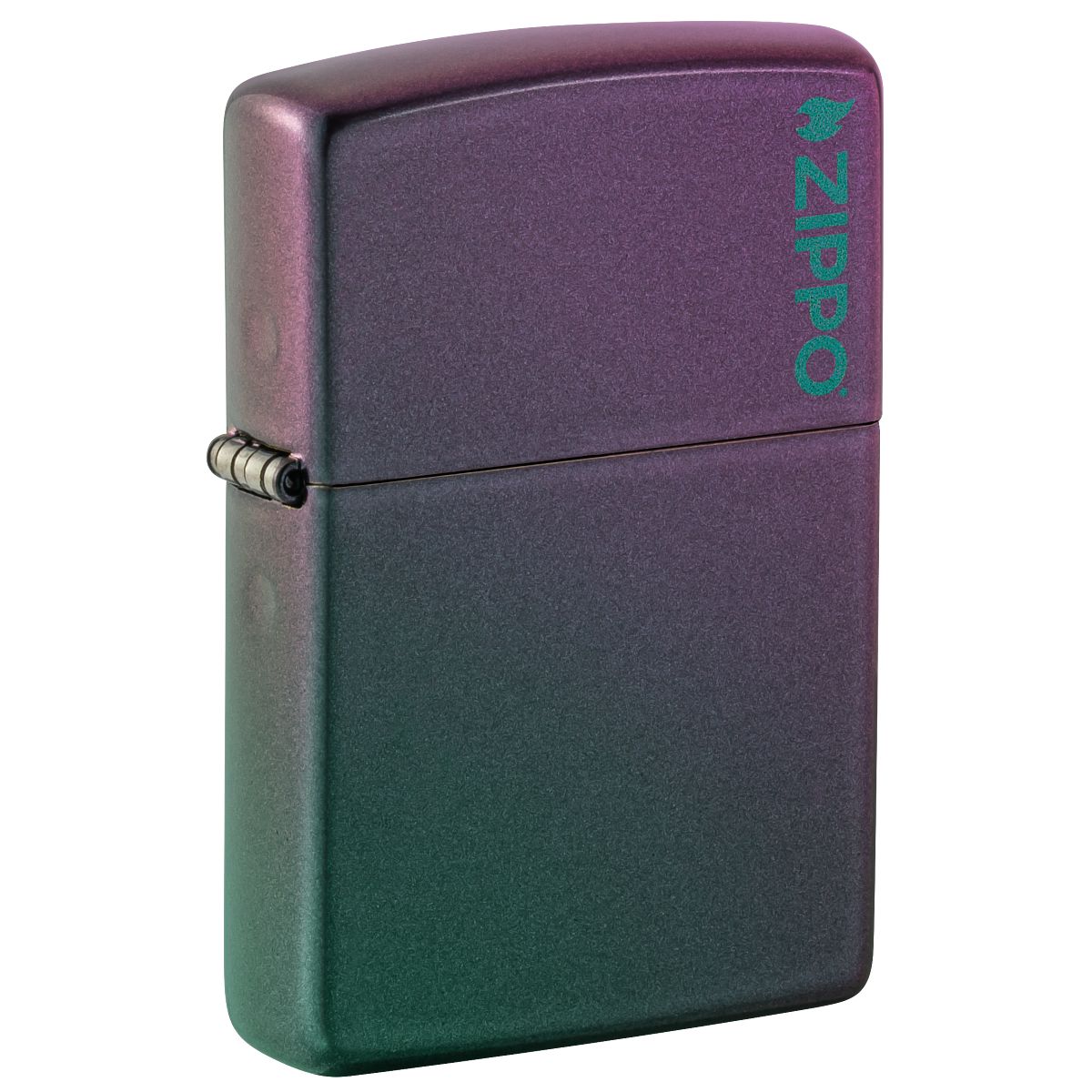 Zippo Lighter: Zippo Logo - Iridescent 49146ZL